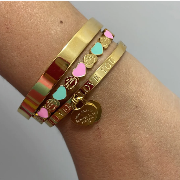 Mon bracelet charm d'amour éternel