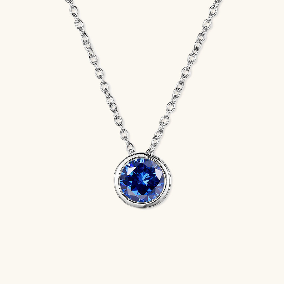 Collier de pierre de naissance Amelia