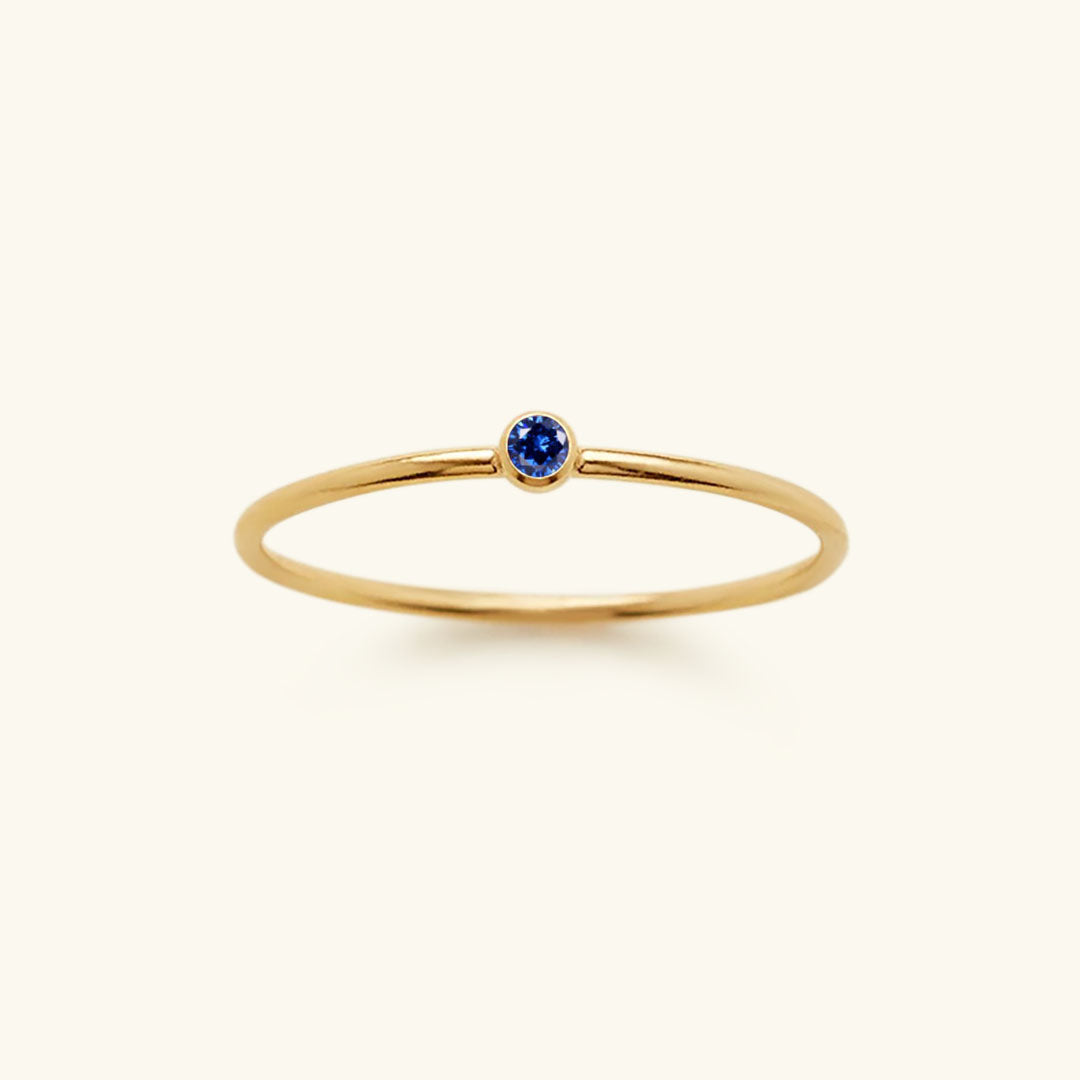 Bague Empilable en Pierre de Naissance Amelia