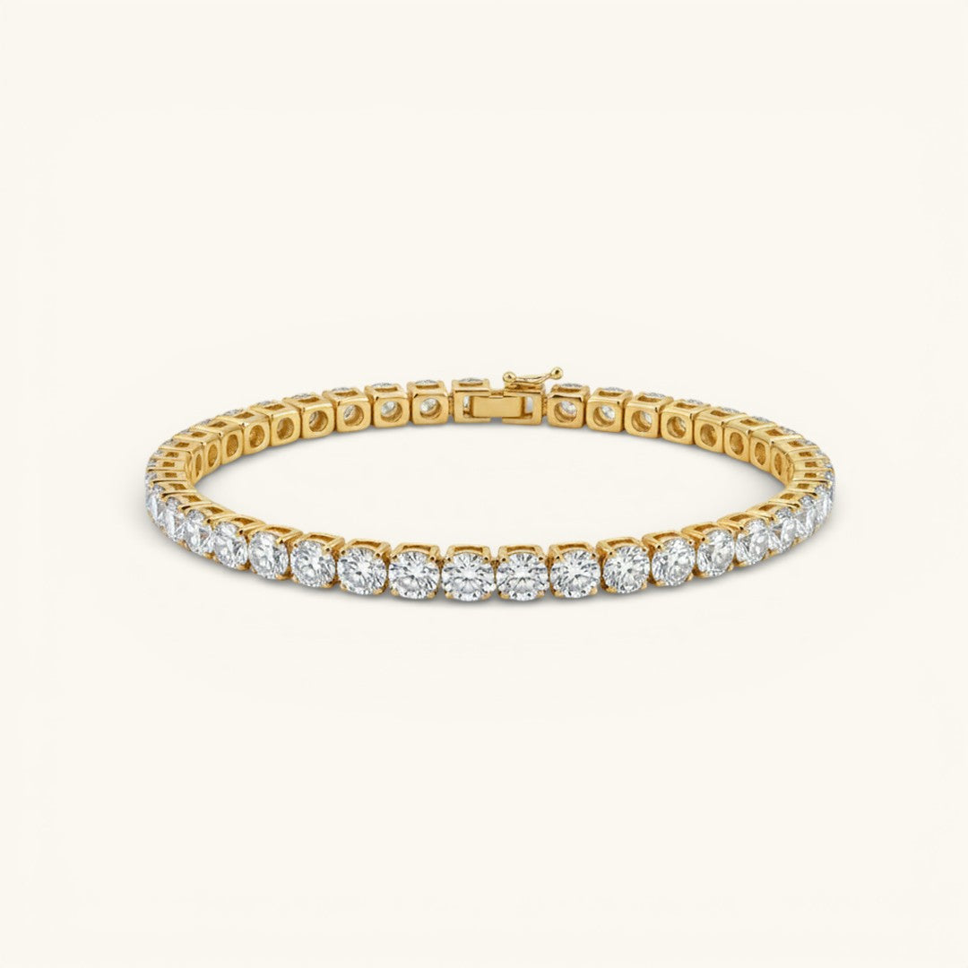 Bracelet de tennis en or