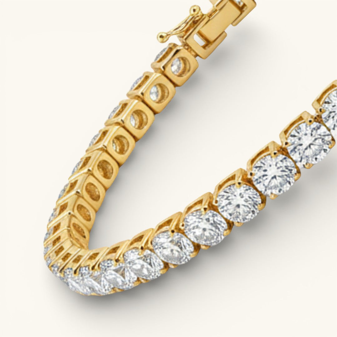 Bracelet de tennis en or