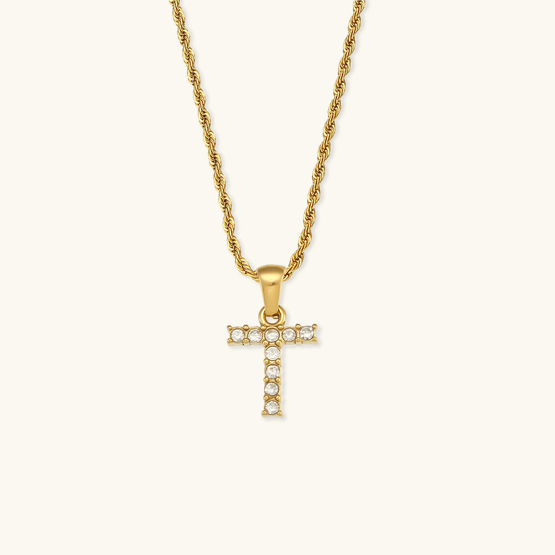 Collier en diamant avec initiales Maeve Buchstaben