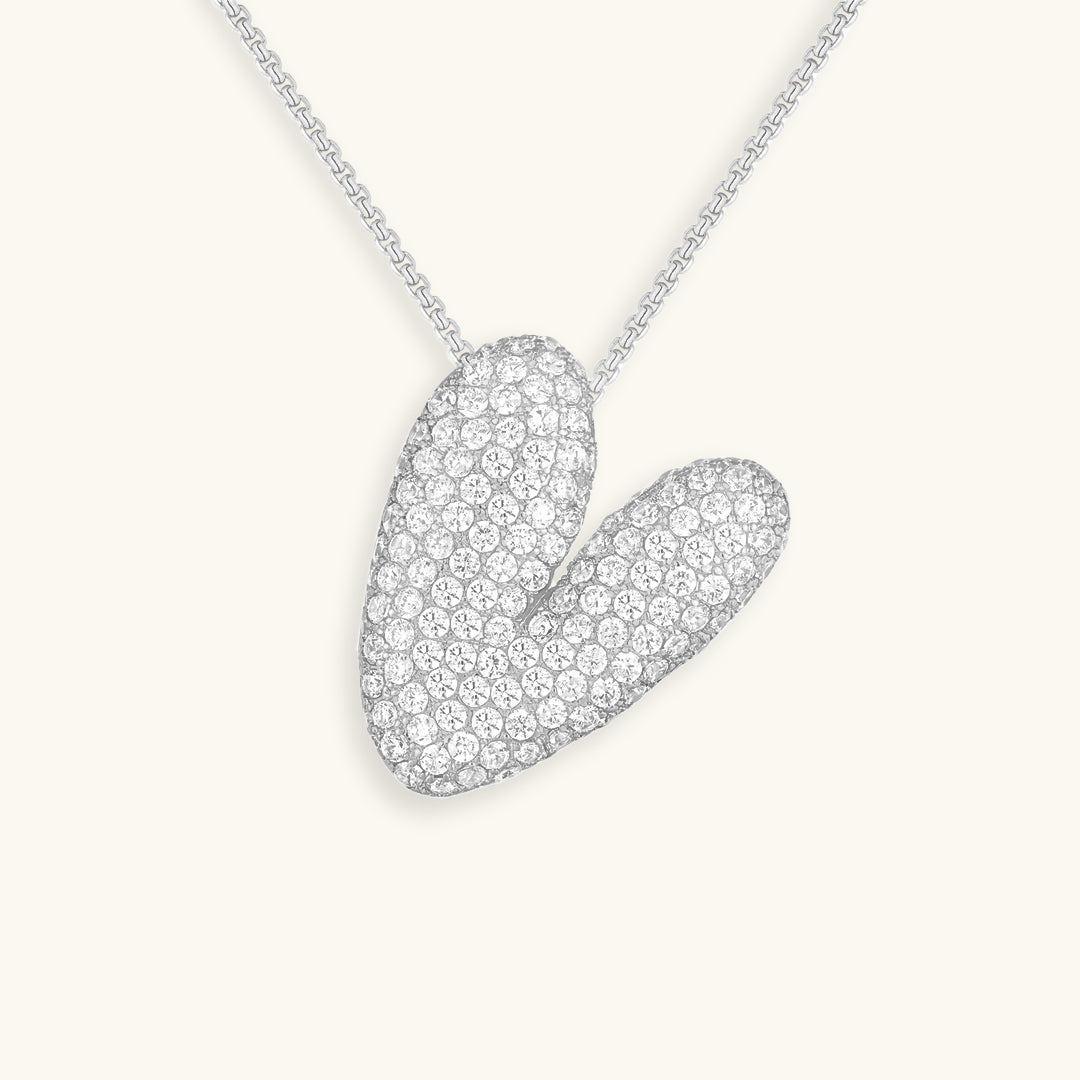 Collier Bubbly Initial-Diamant