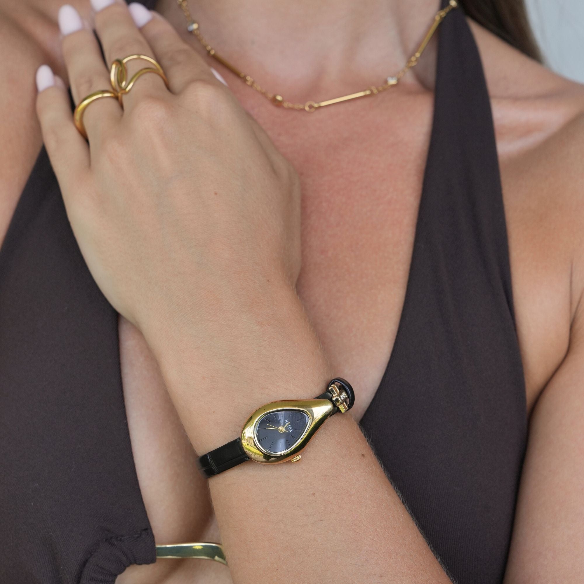 Valentina | Cuir Or