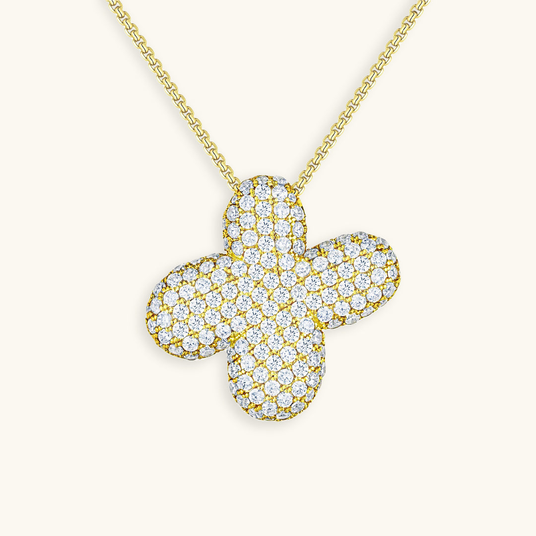 Collier Bubbly Initial-Diamant