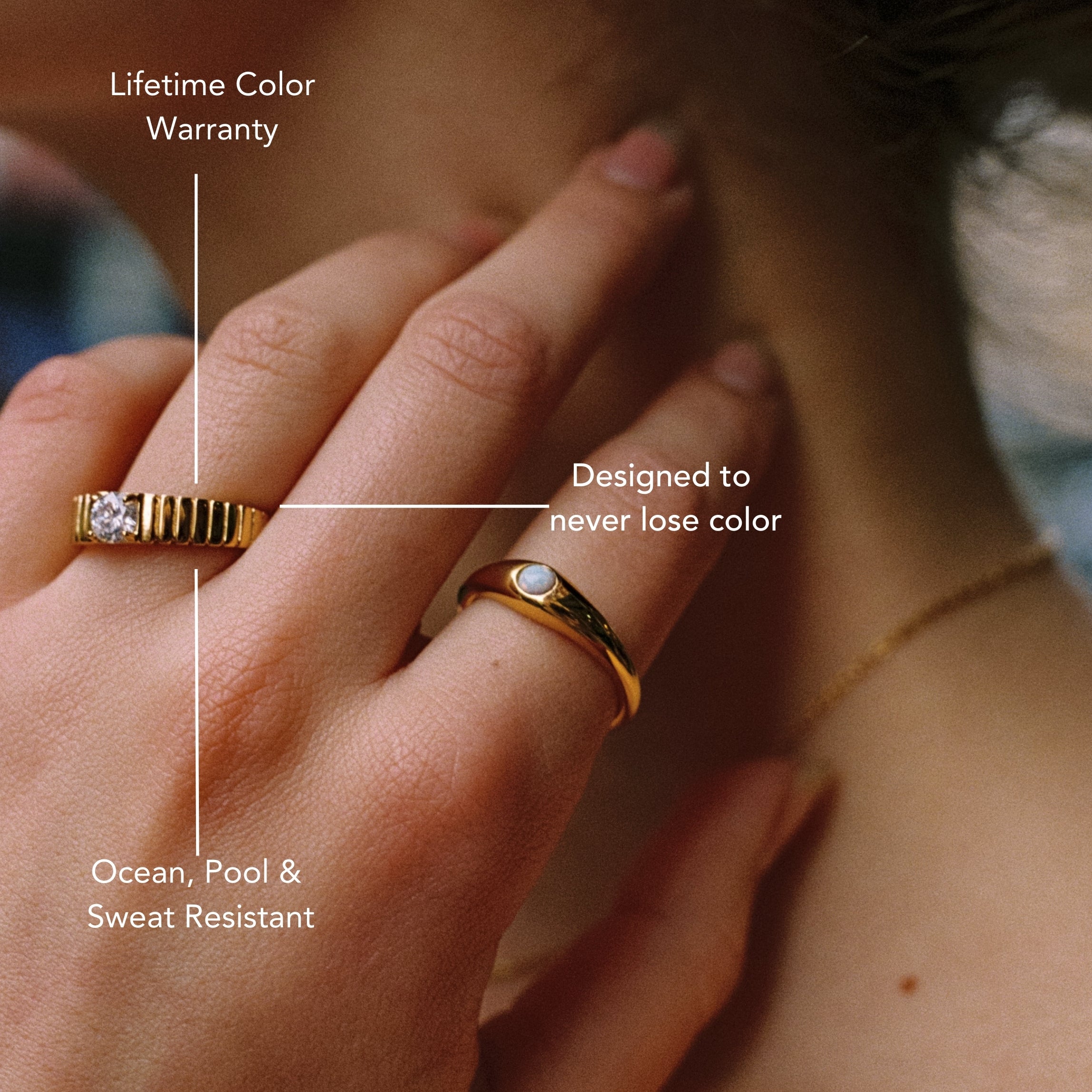 Bague "Aspen" Statement