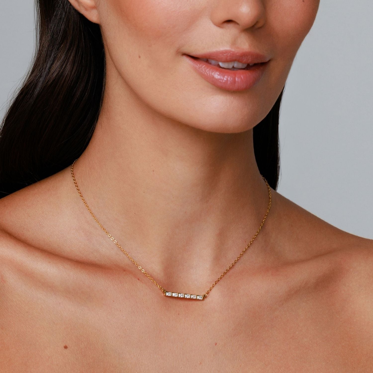 Collier Ligne Baguette