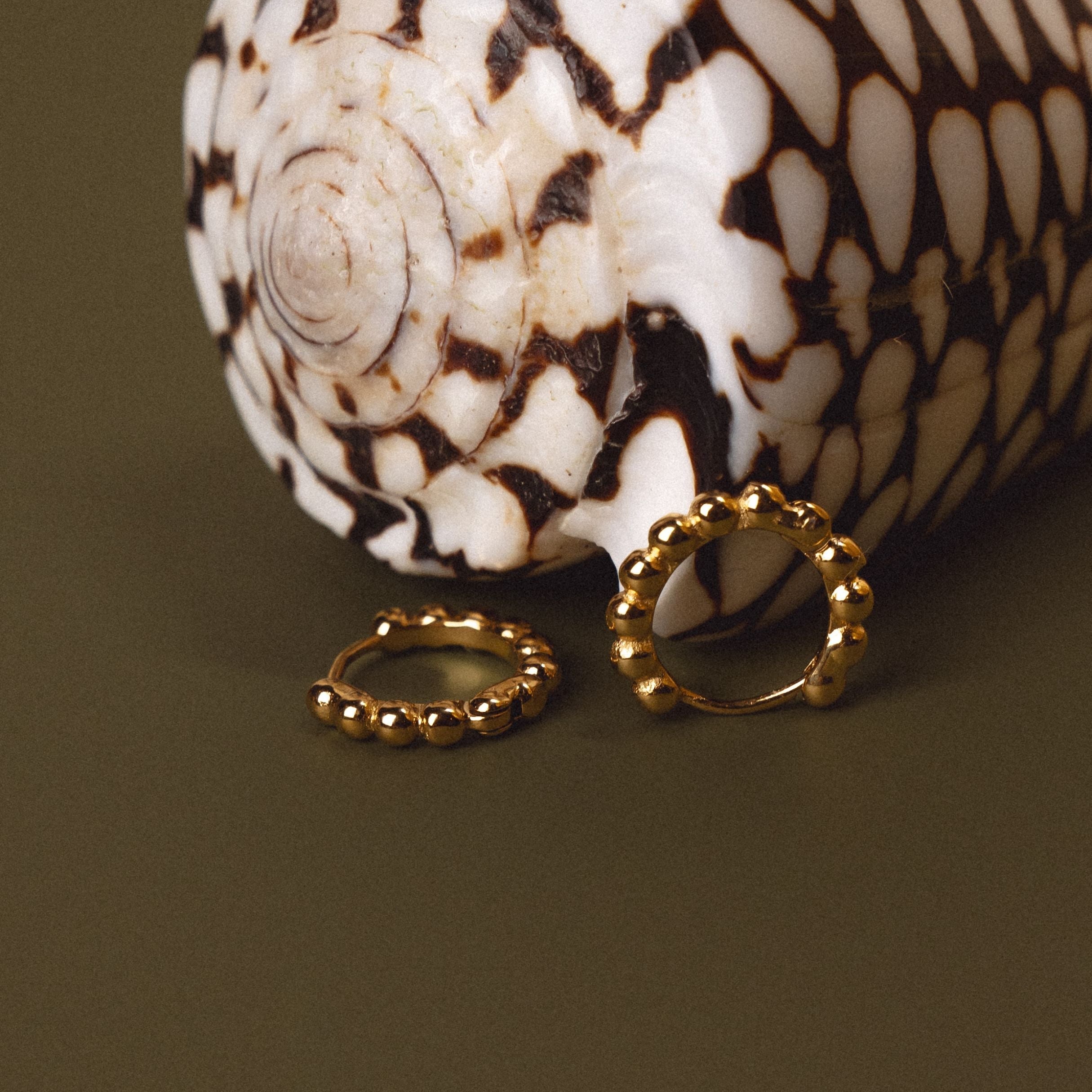 Boucles d'oreilles en perles