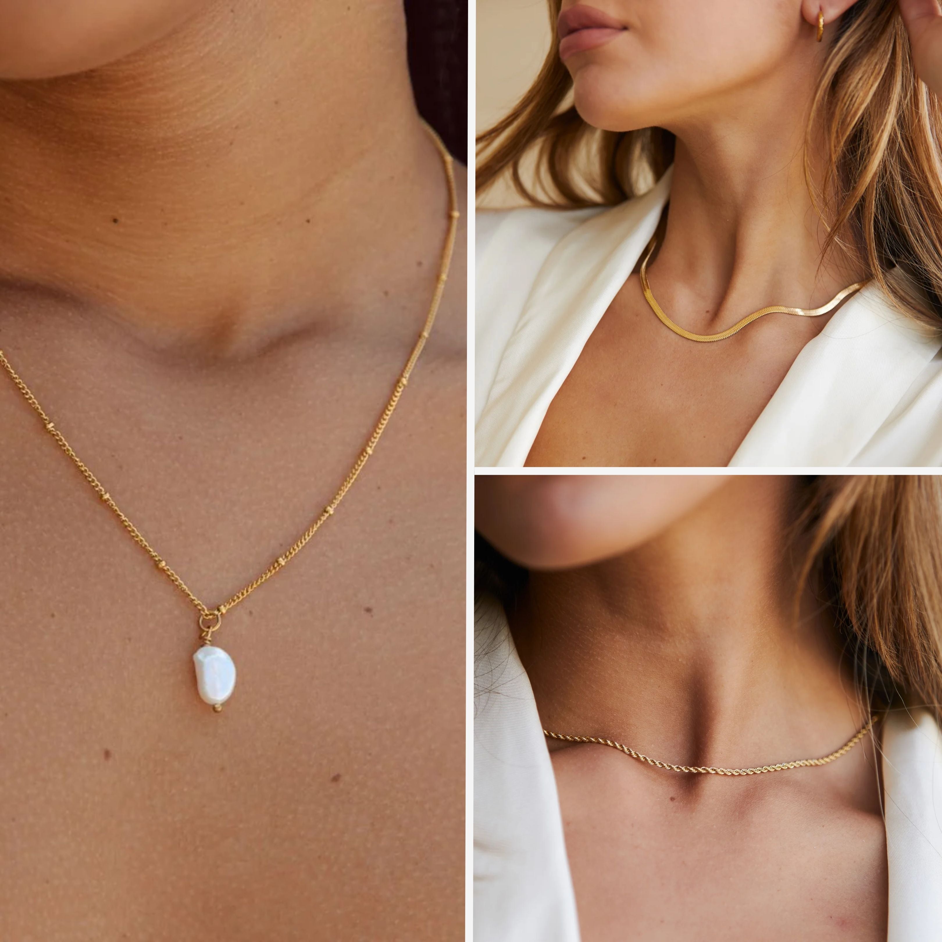 Ensemble de Colliers Essentiels