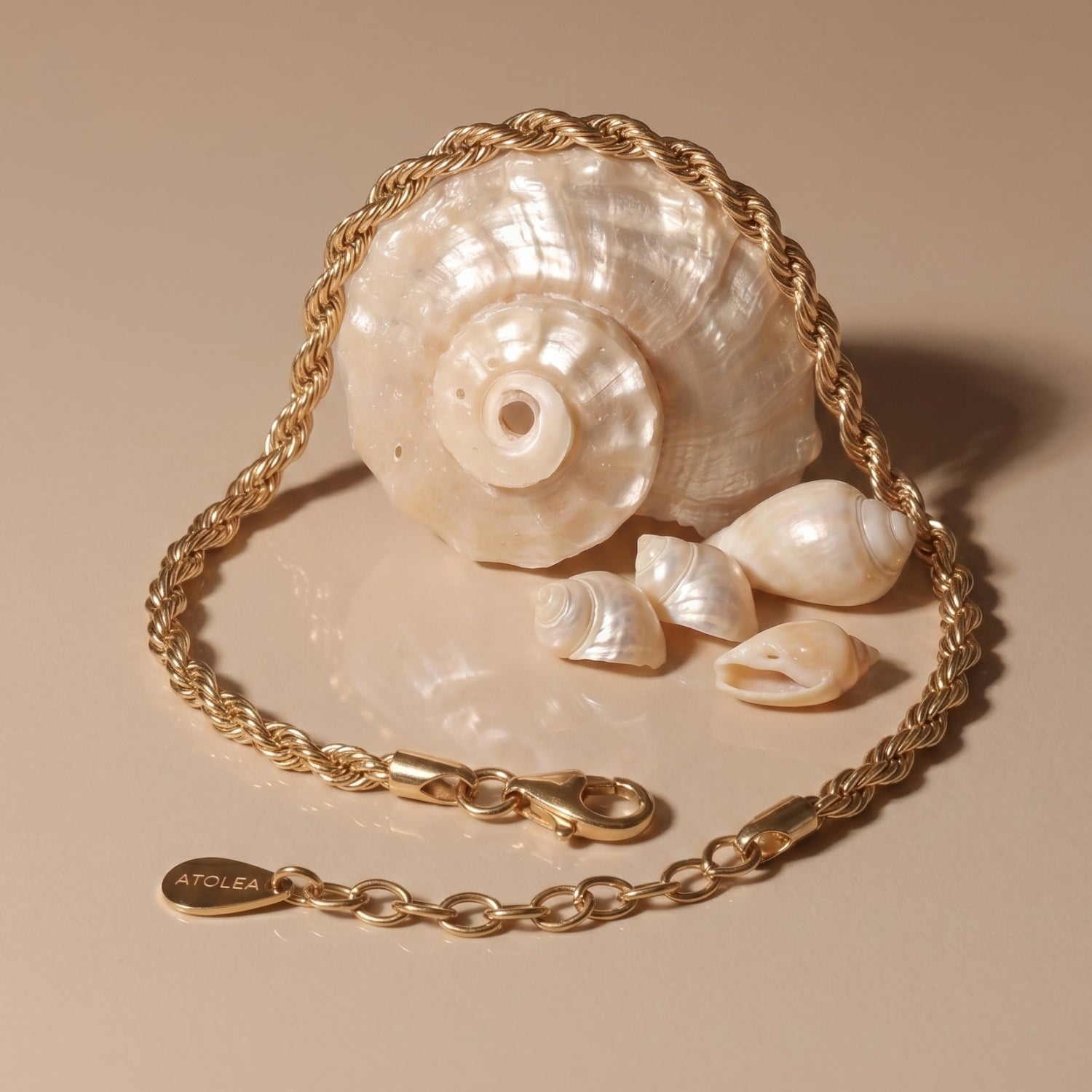 Bracelet en chaîne de corde "Calvi"