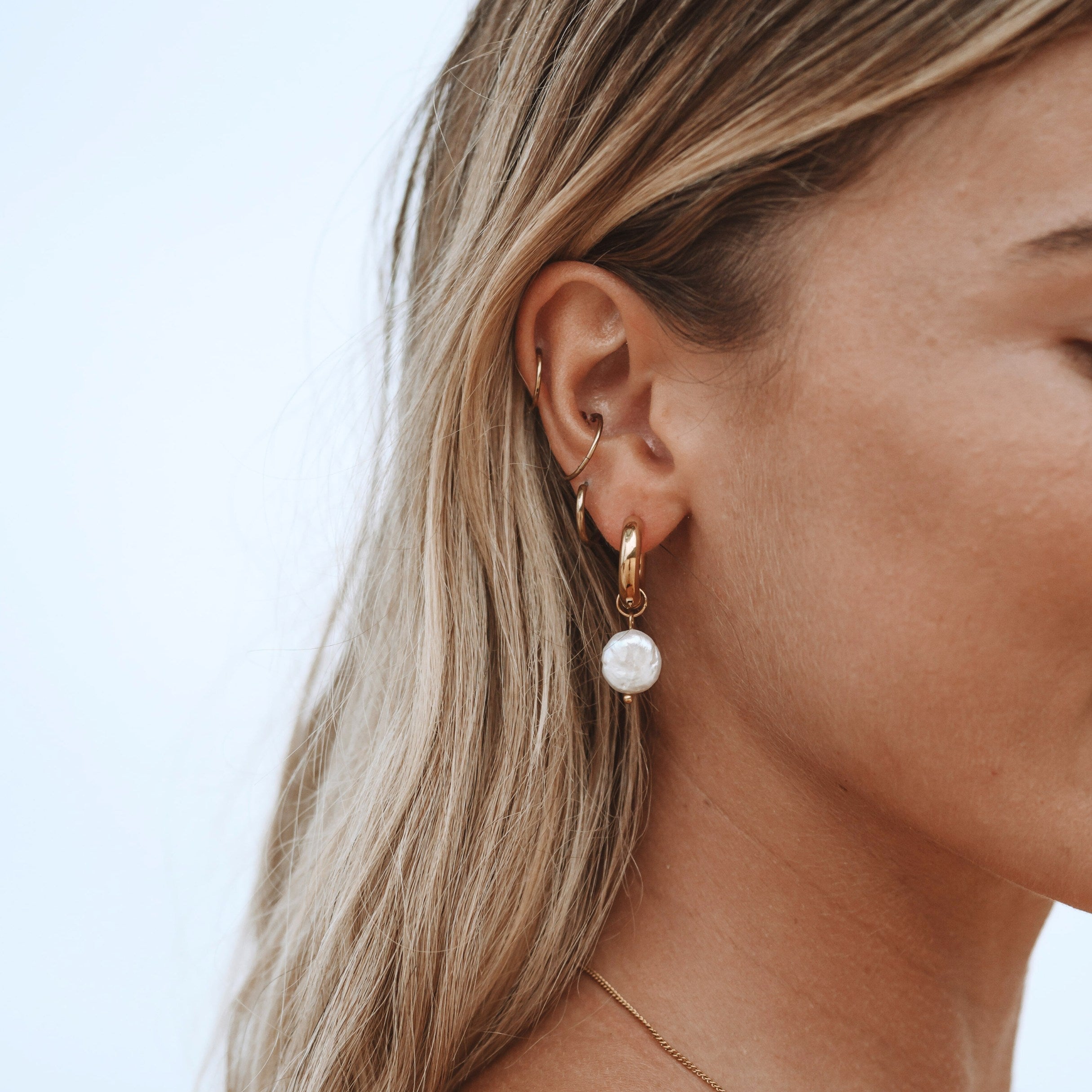 Boucles d'oreilles Chunky en perles