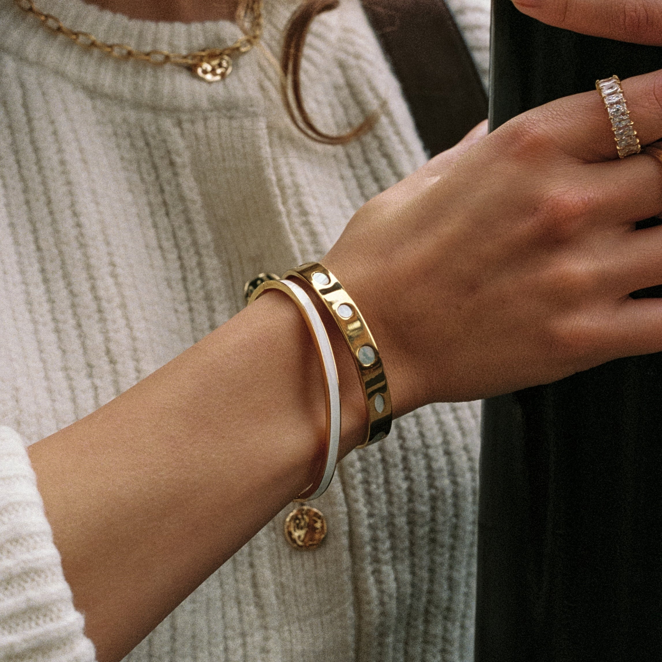 Bracelet en nacre