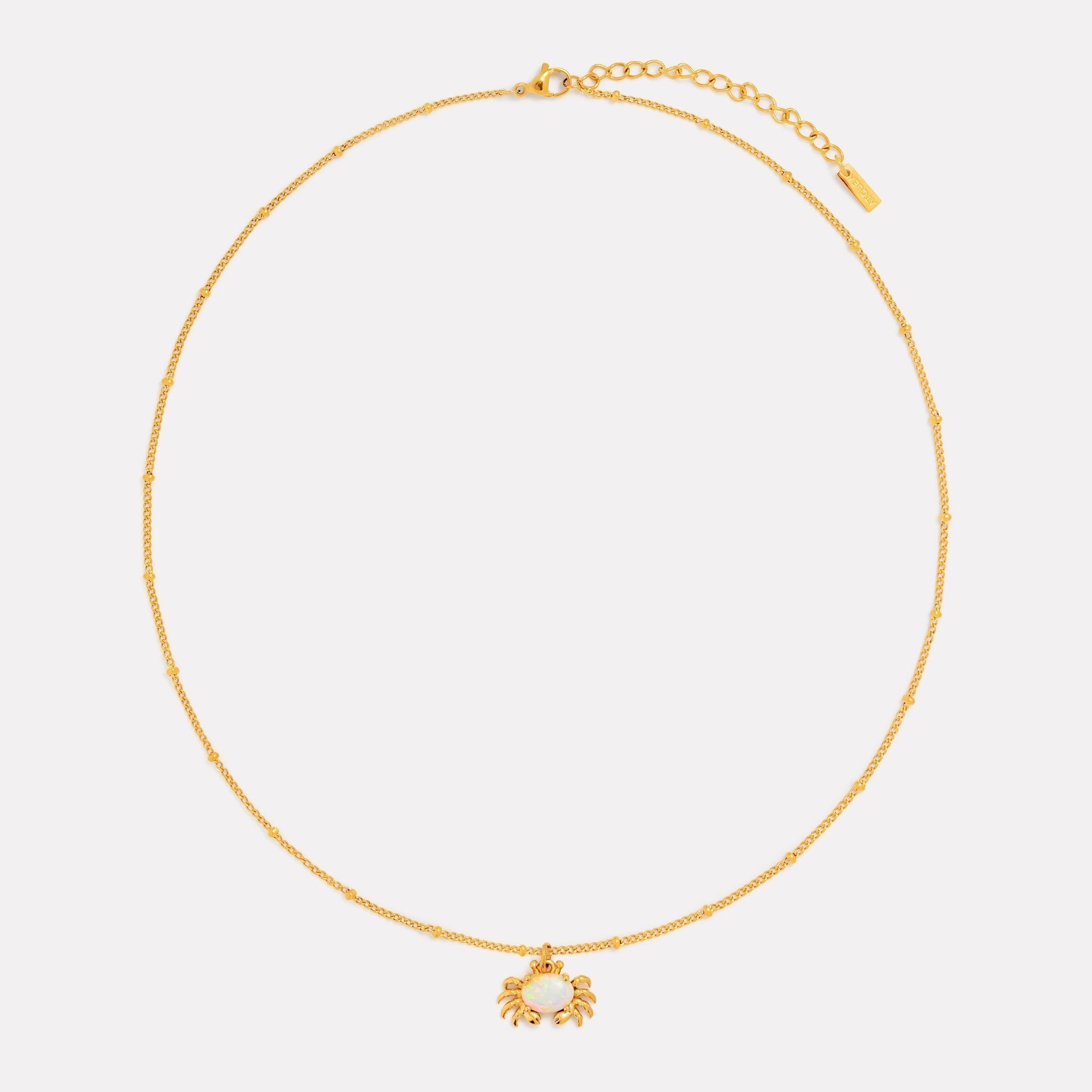 Collier en crabe
