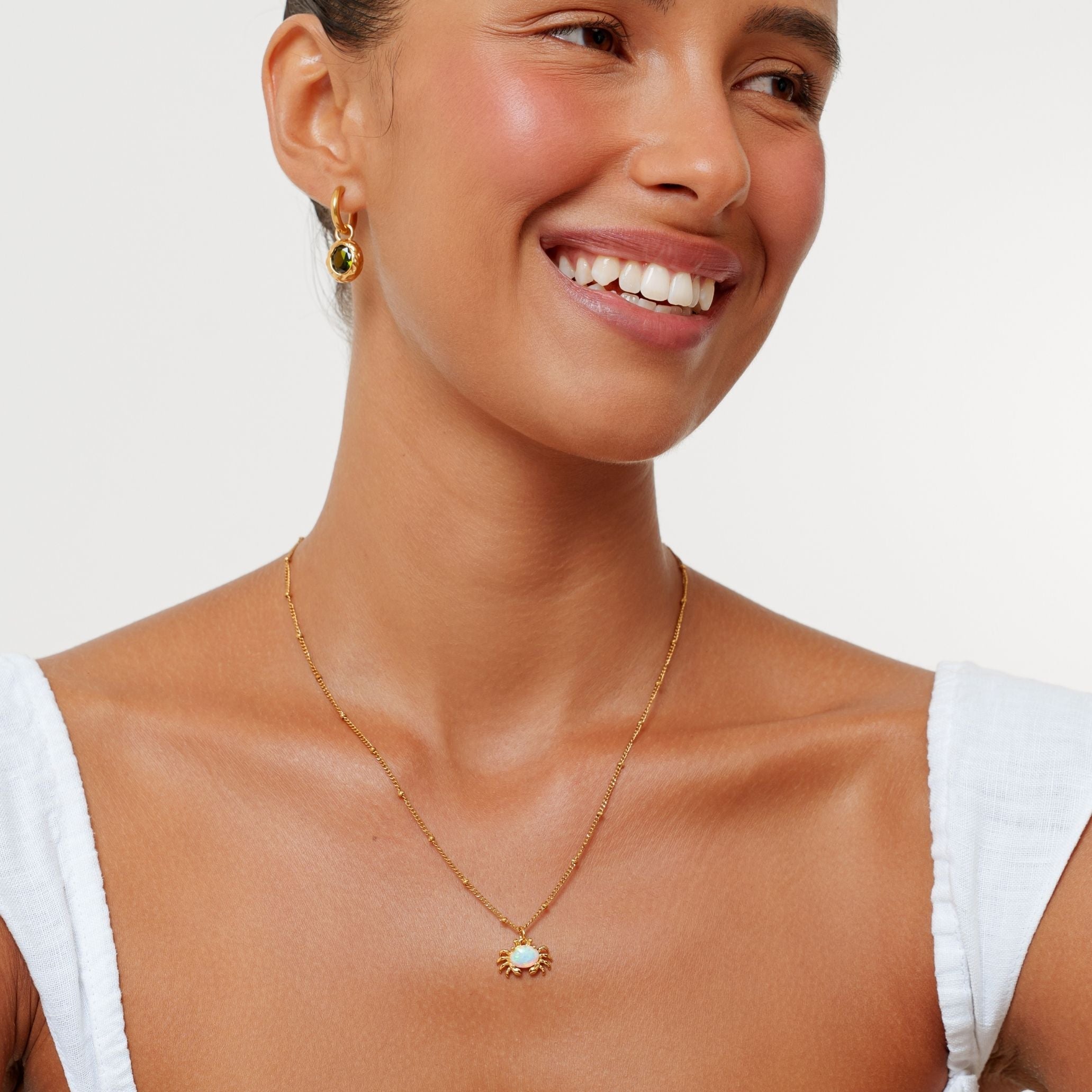 Collier en crabe
