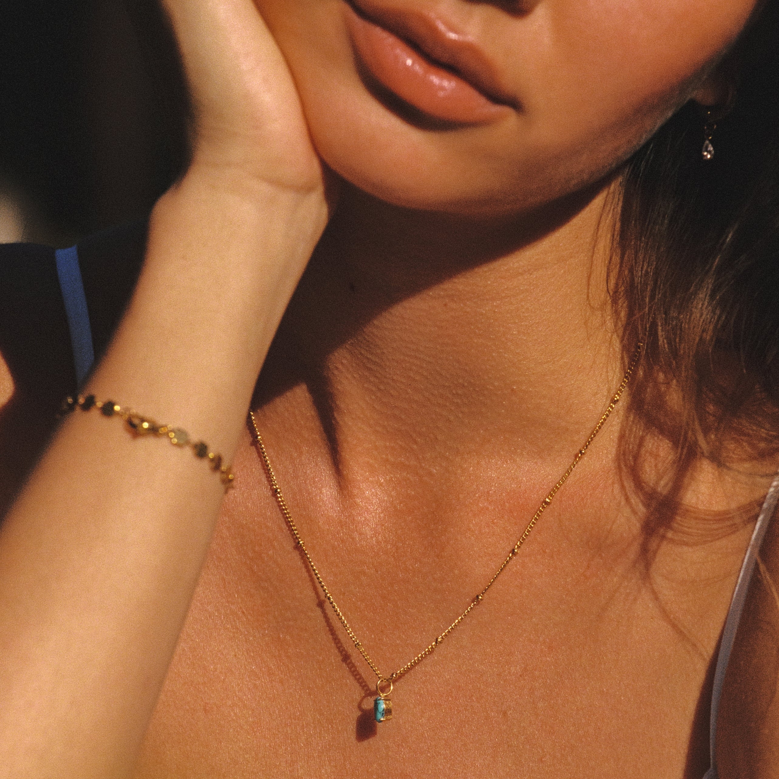 Pendentif Turquoise