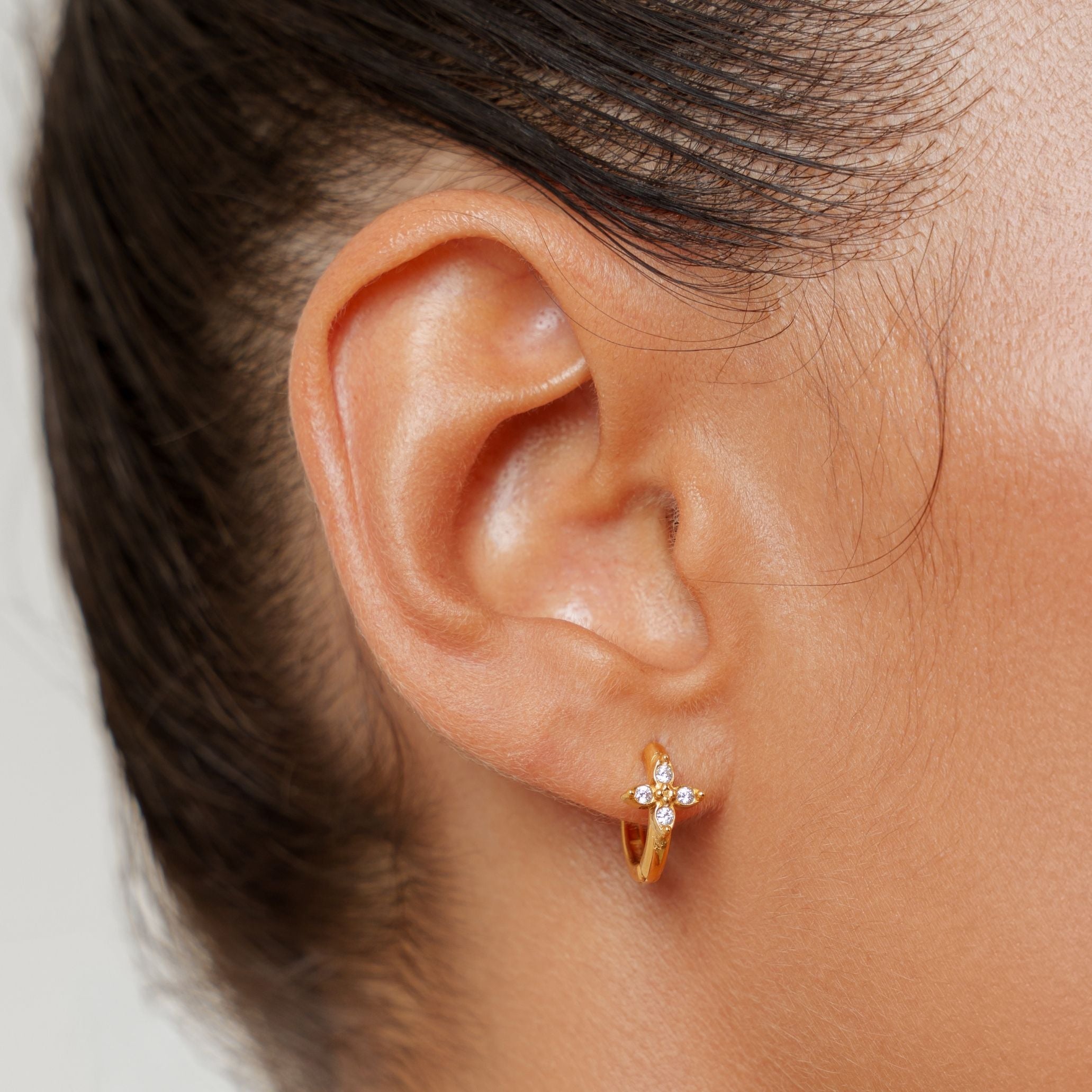 Boucles d'oreilles Daisy Hoops