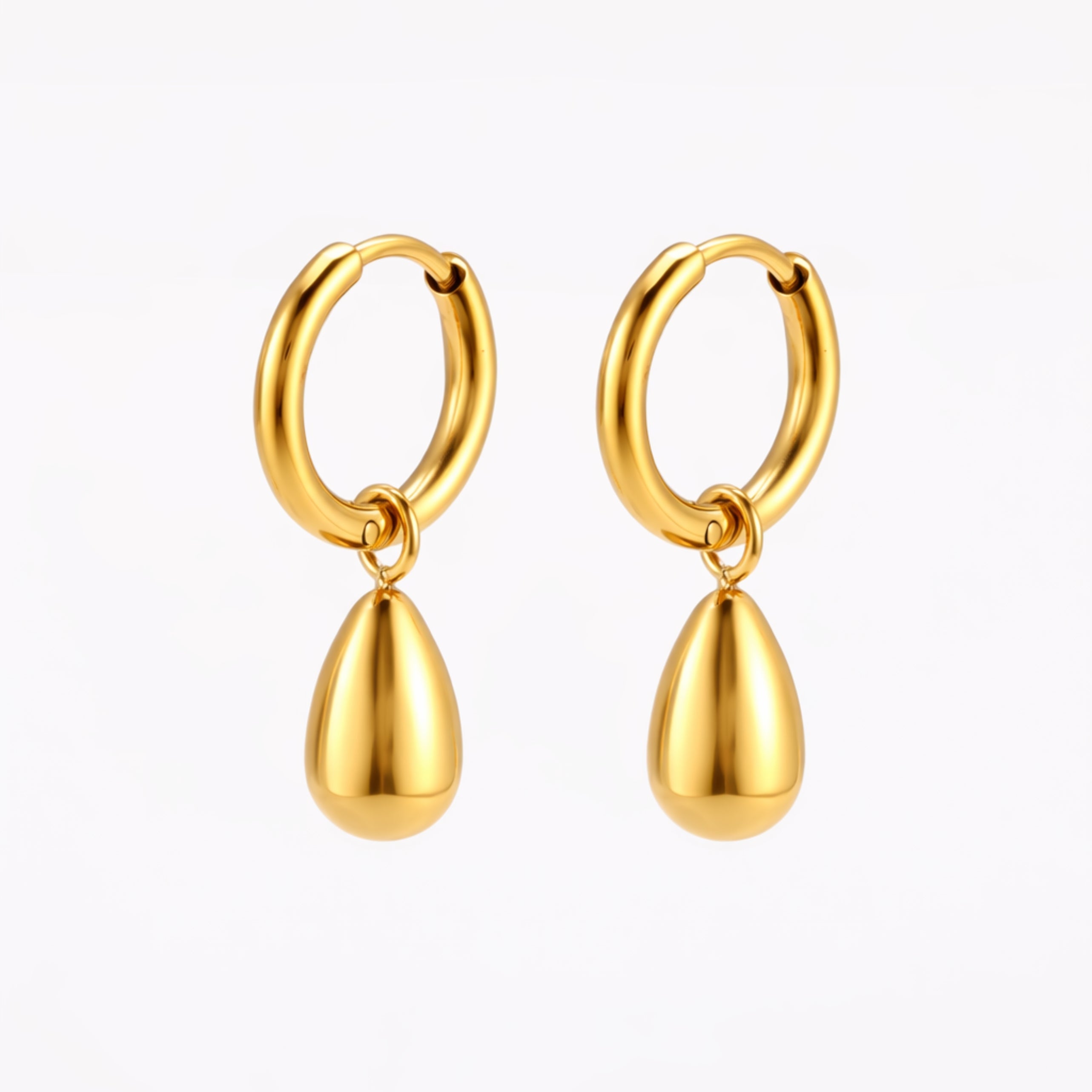 Boucles d'oreilles goutte