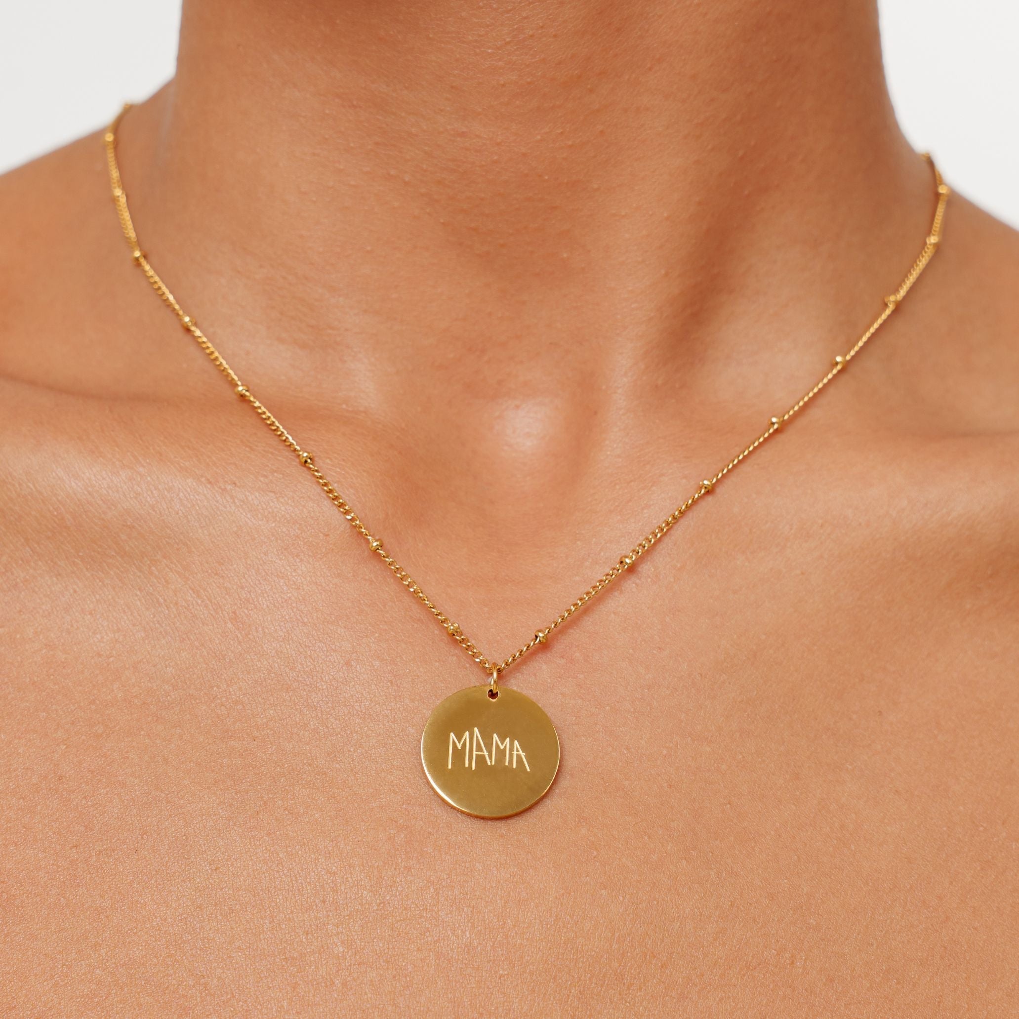 Collier disque de dessin