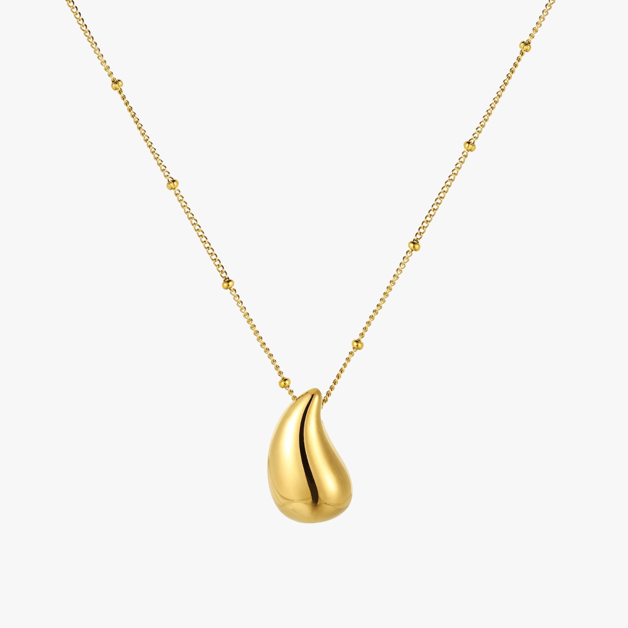 Collier en goutte