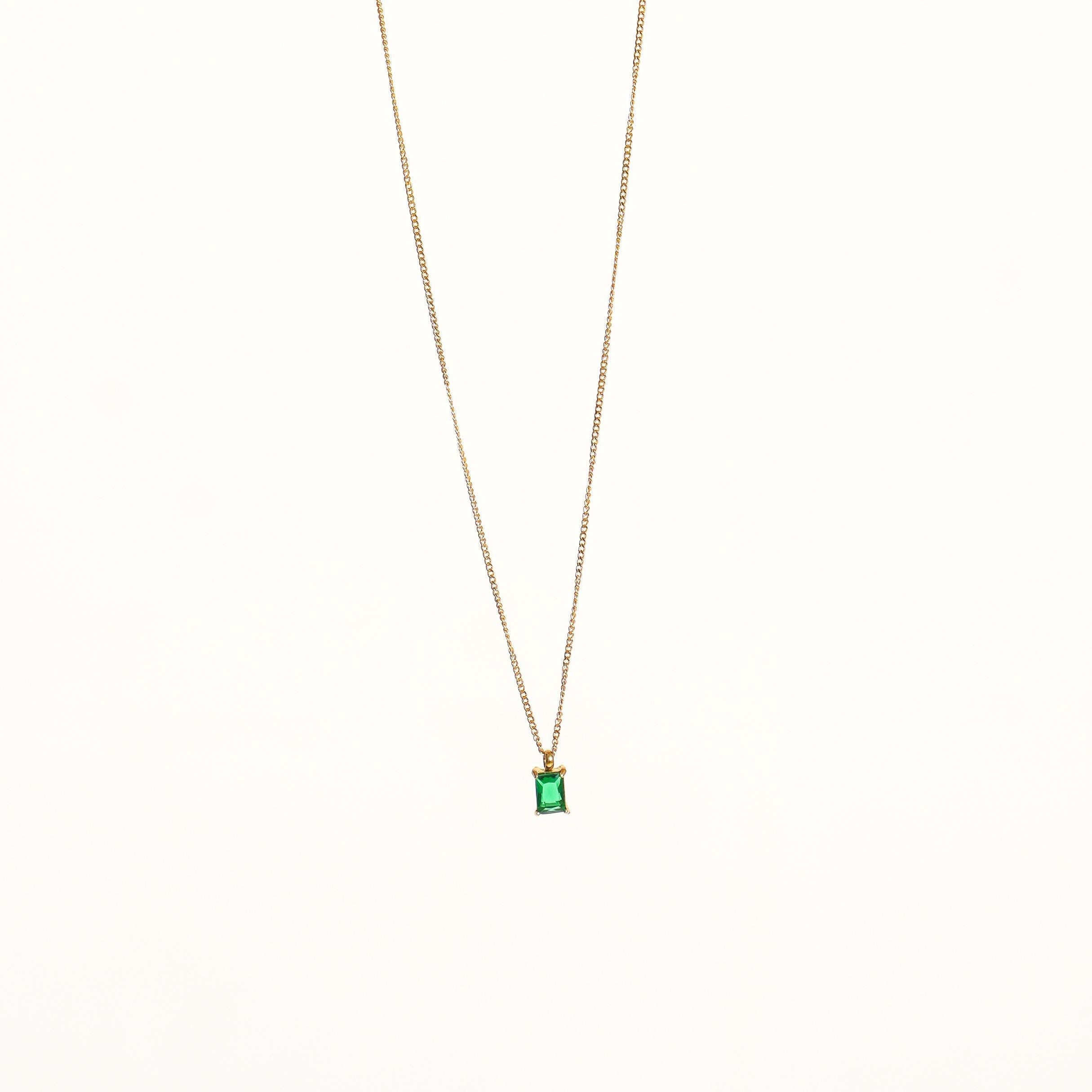 Collier en Émeraude