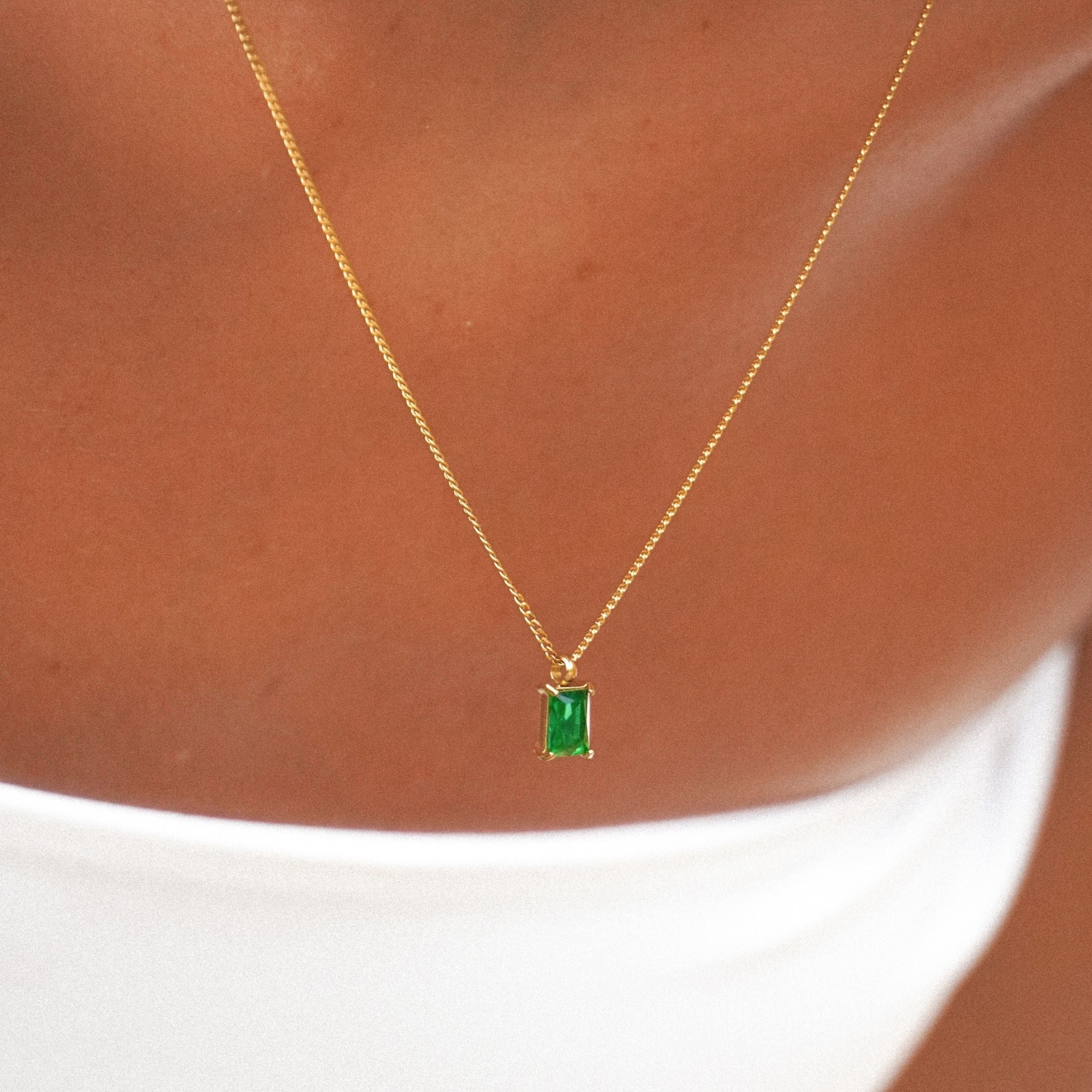 Collier en Émeraude
