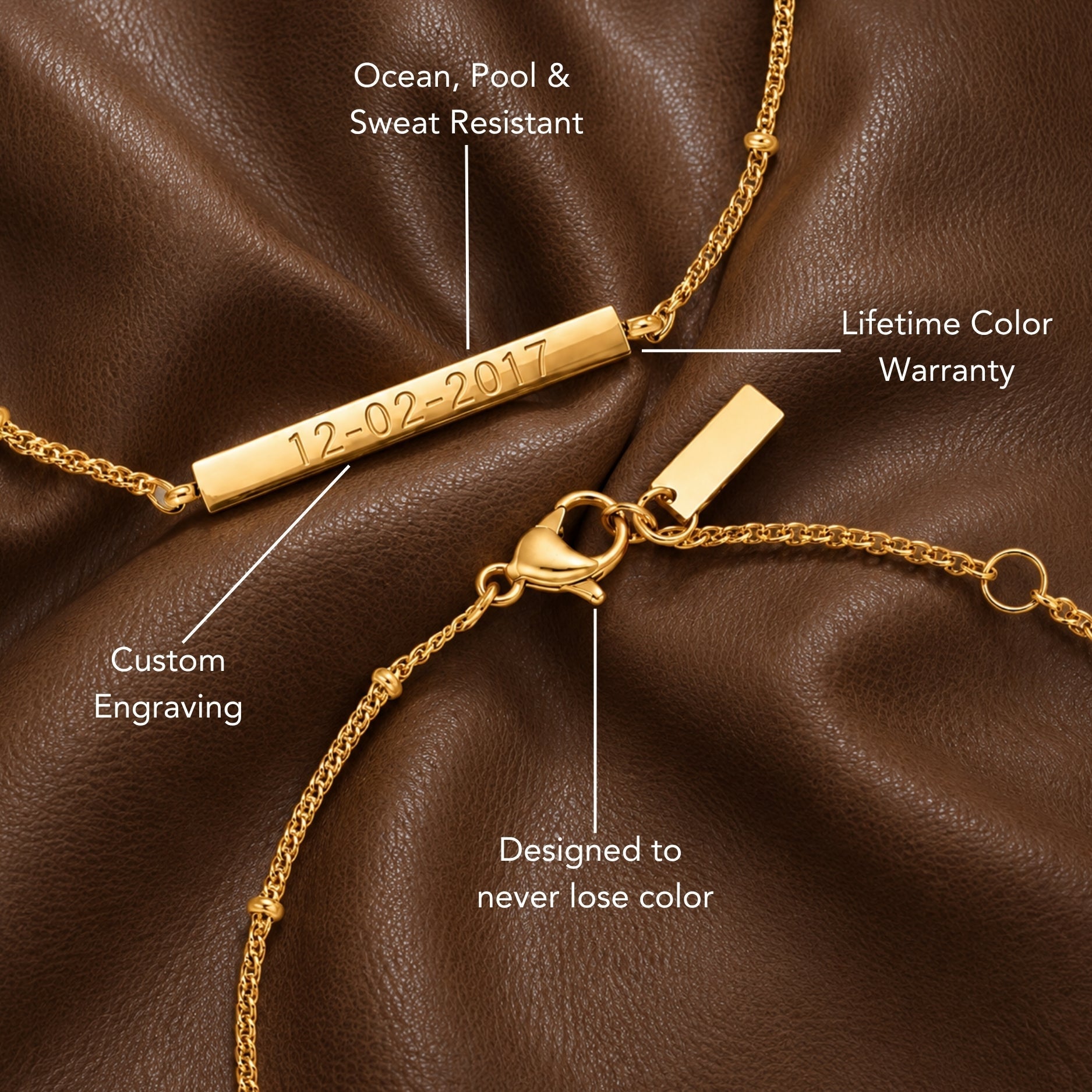 Bracelet de tous les jours gravable