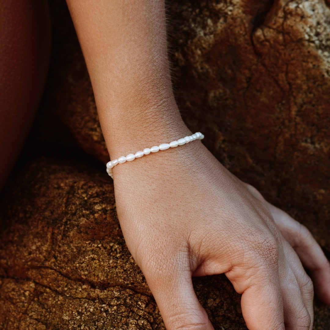 Bracelet en perles d'eau douce