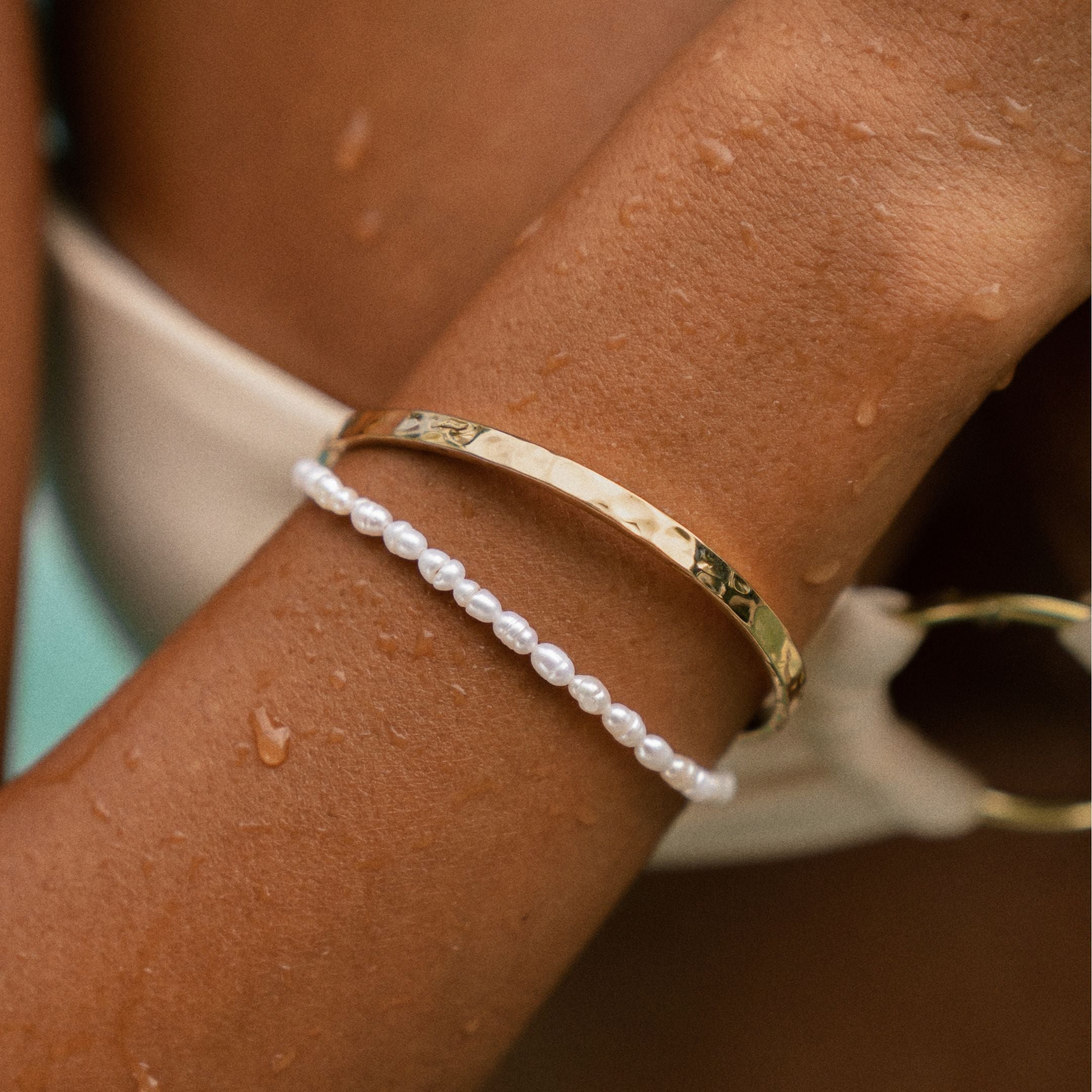 Bracelet en perles d'eau douce