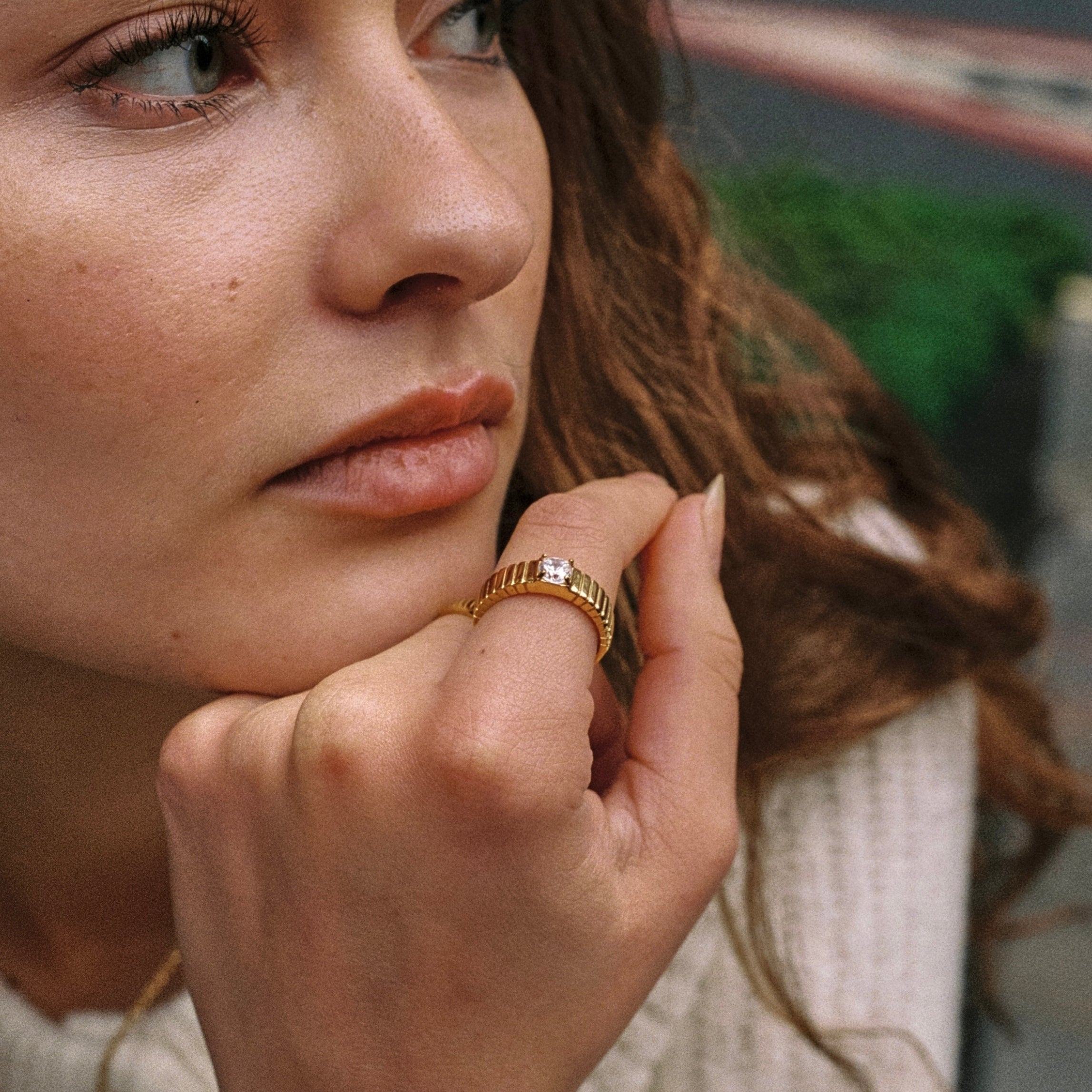 Bague "Aspen" Statement
