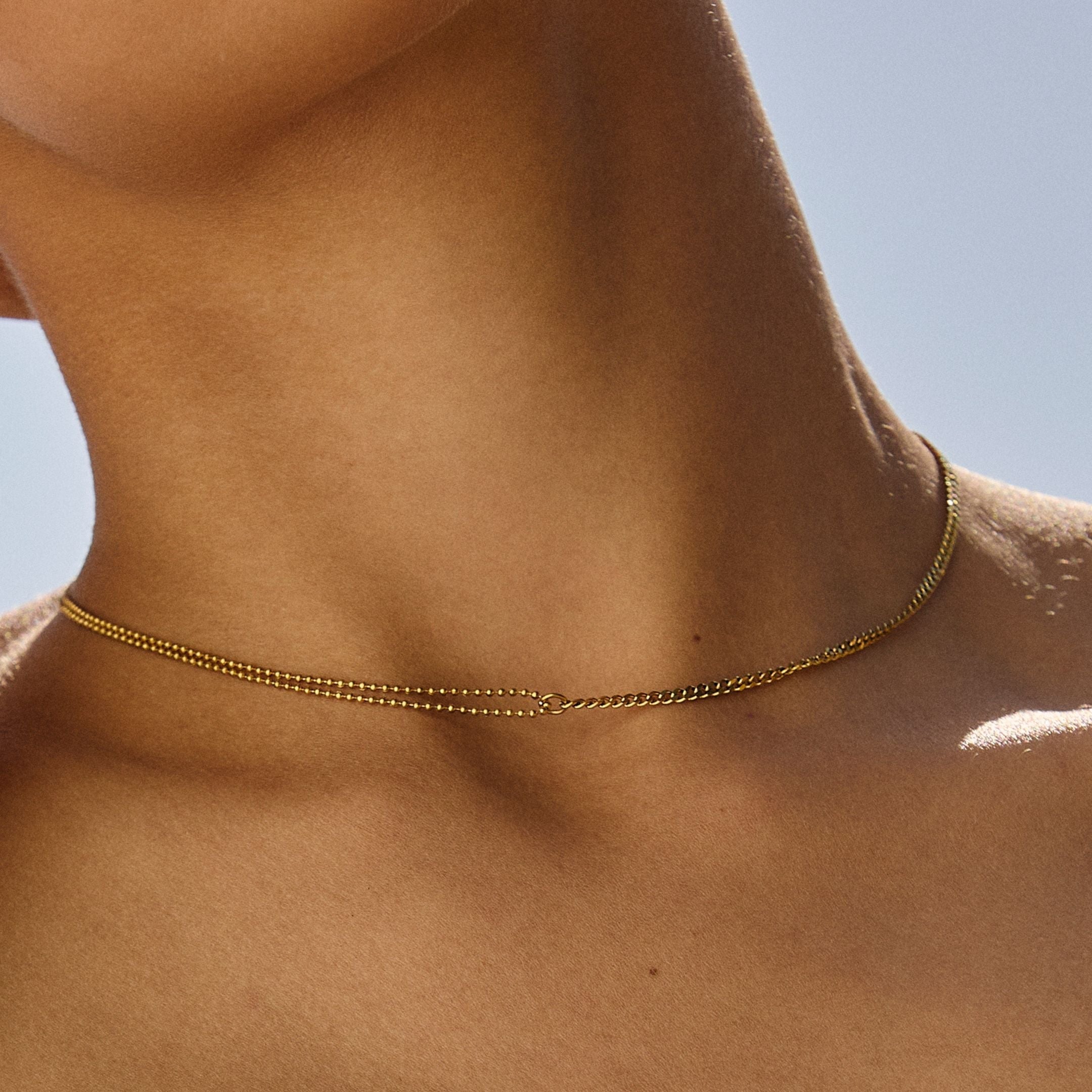 Collier Choker Double Trouble