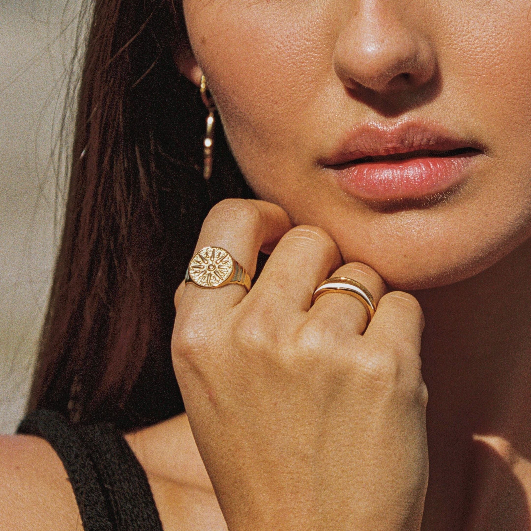 Bague de Soleil Dorée