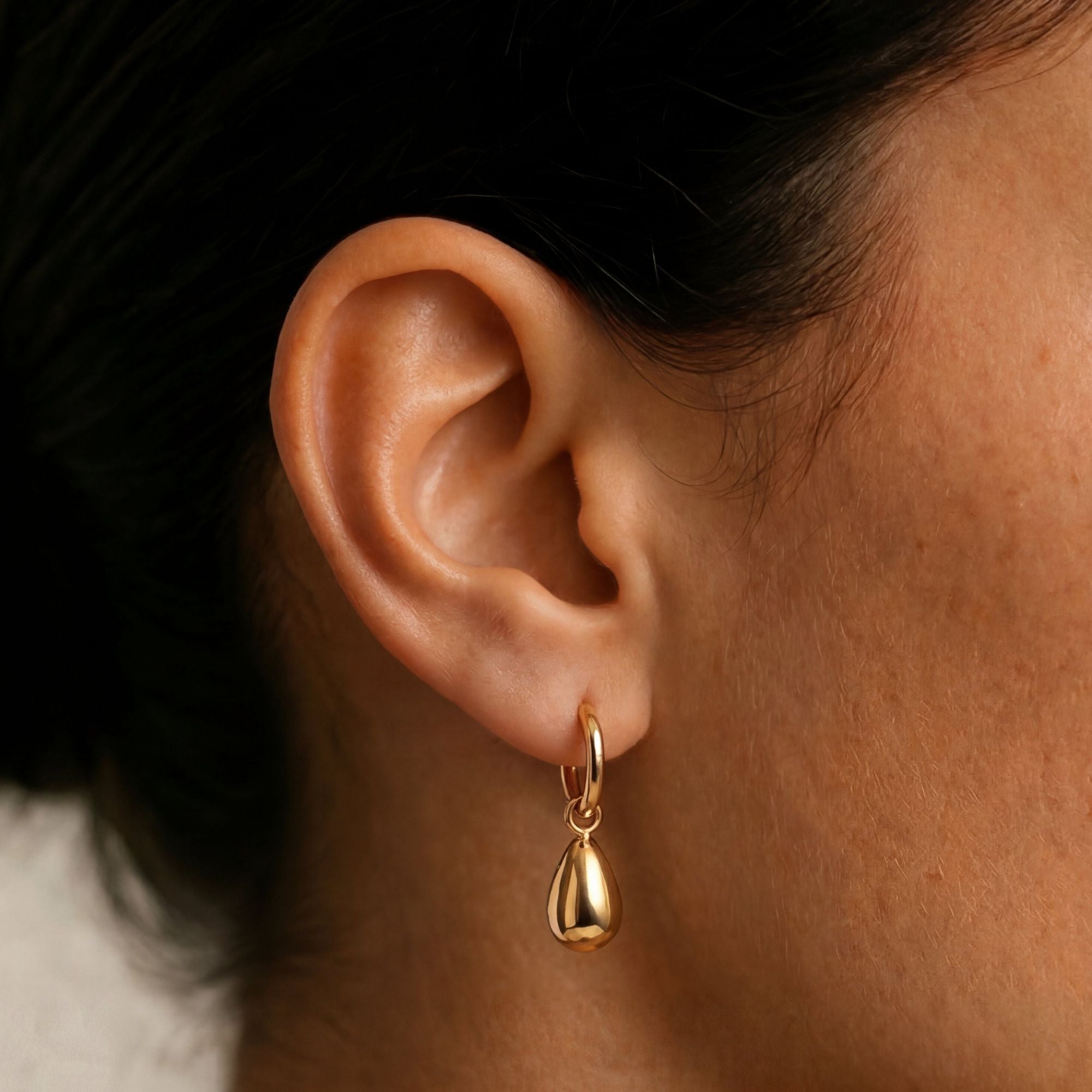 Boucles d'oreilles goutte