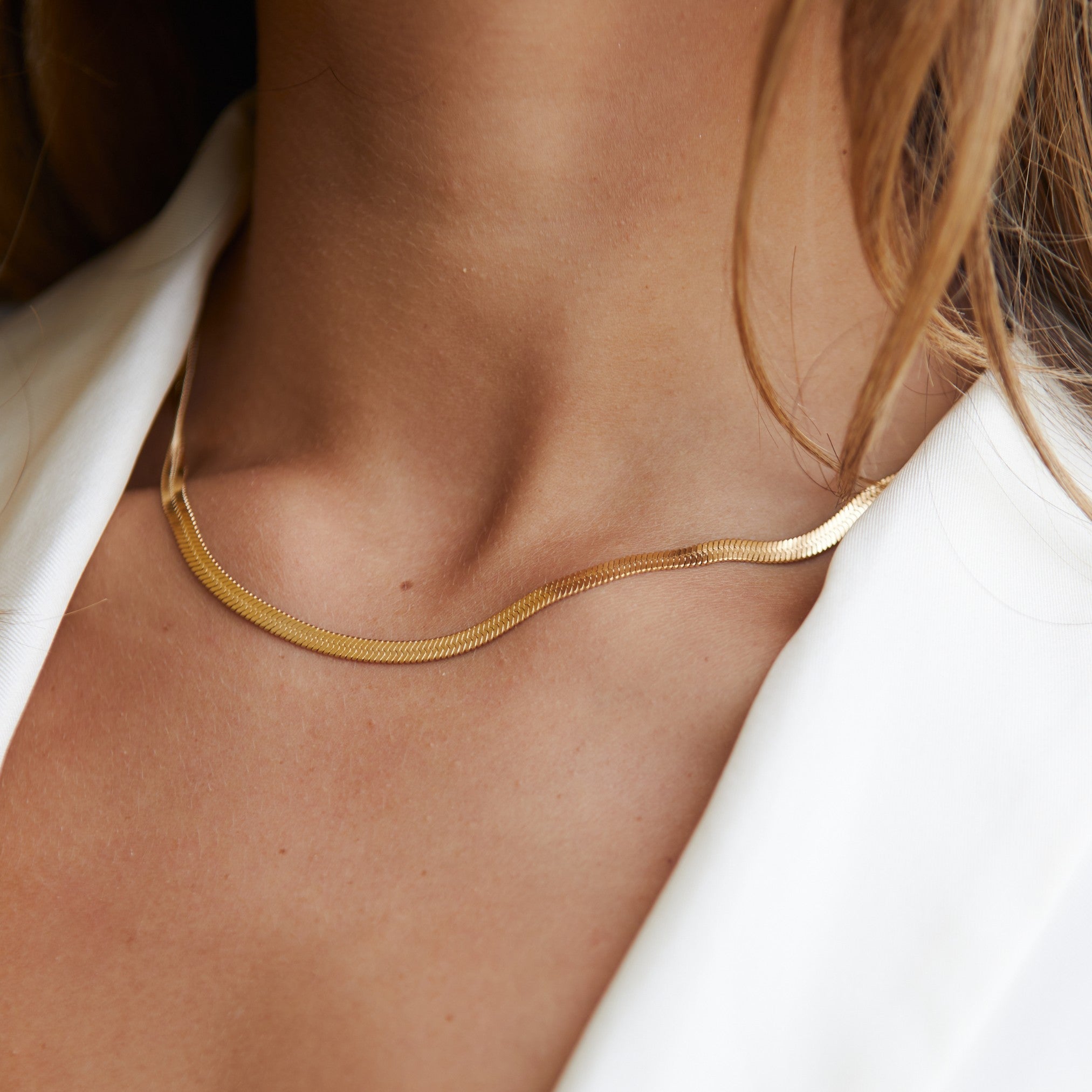 Choker en chevrons "Kauai"