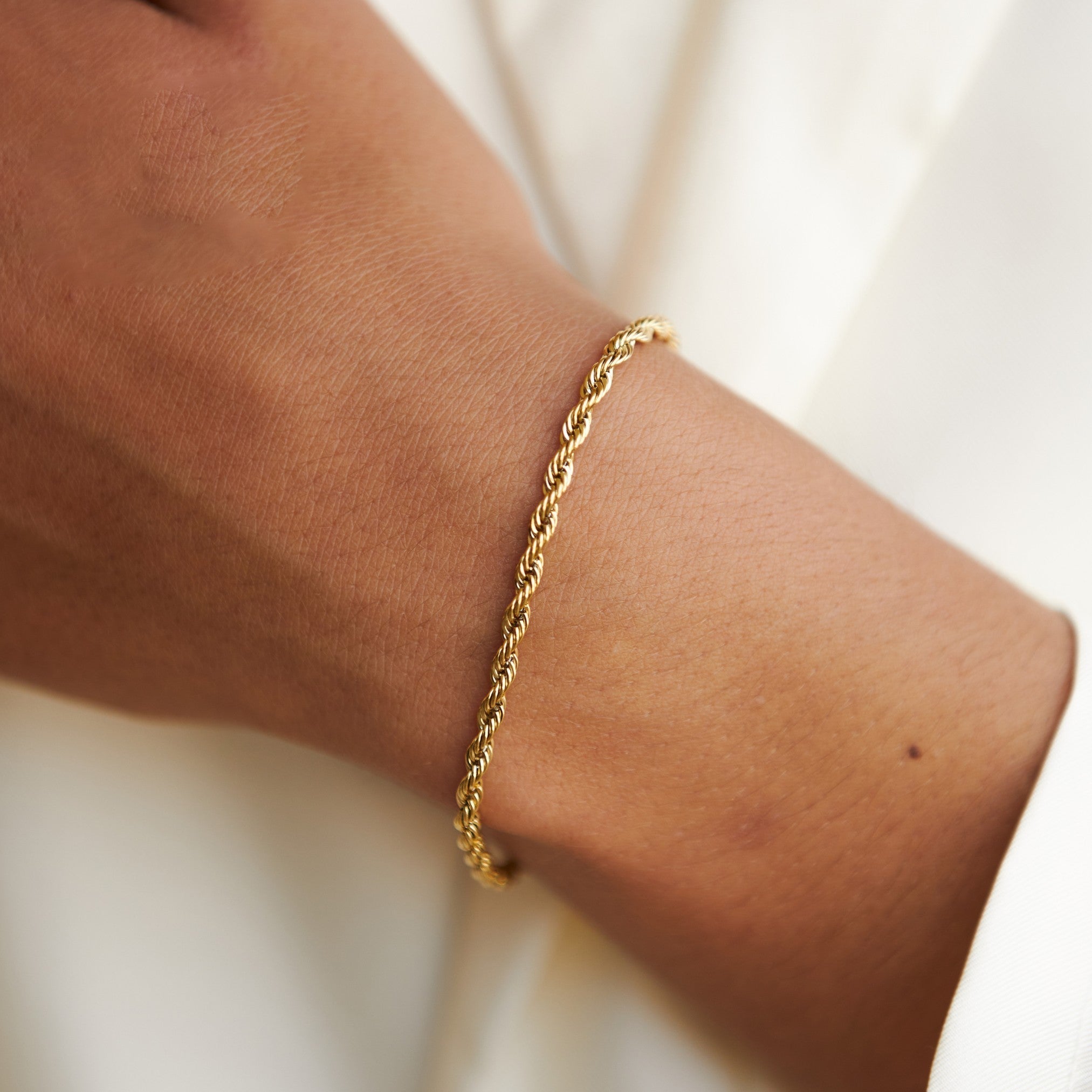 Bracelet en chaîne de corde "Calvi"