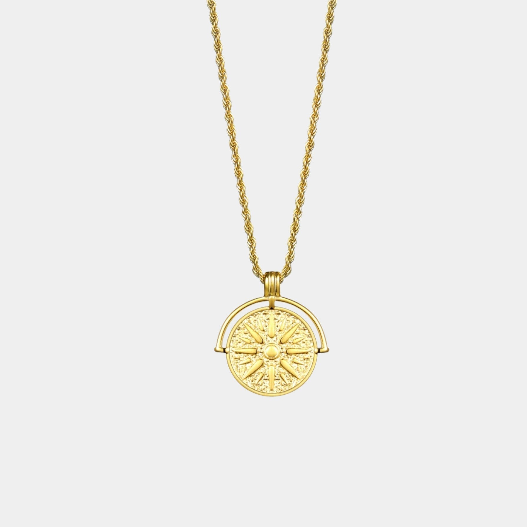 Collier Solaire Doré