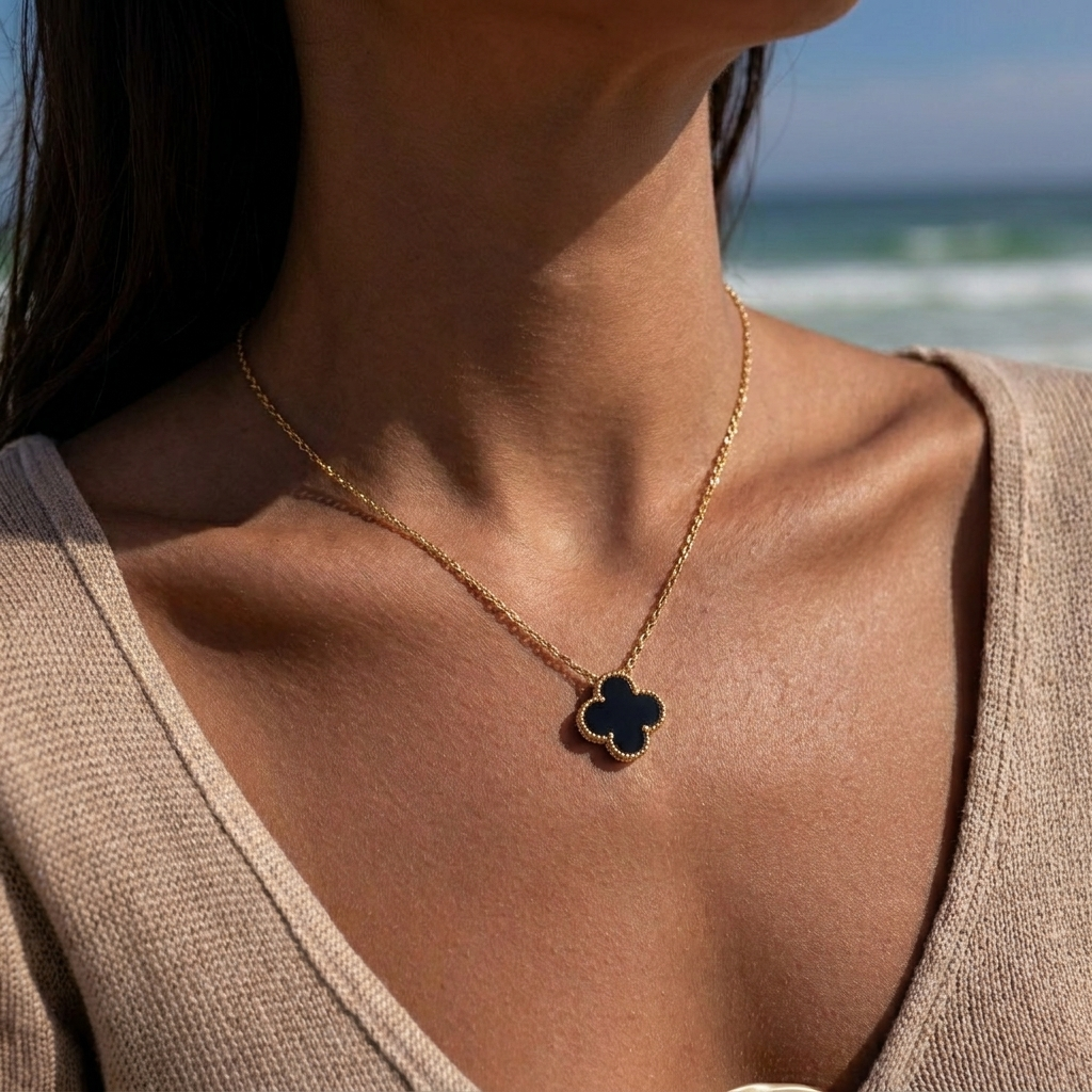 Collier en Klee Noir