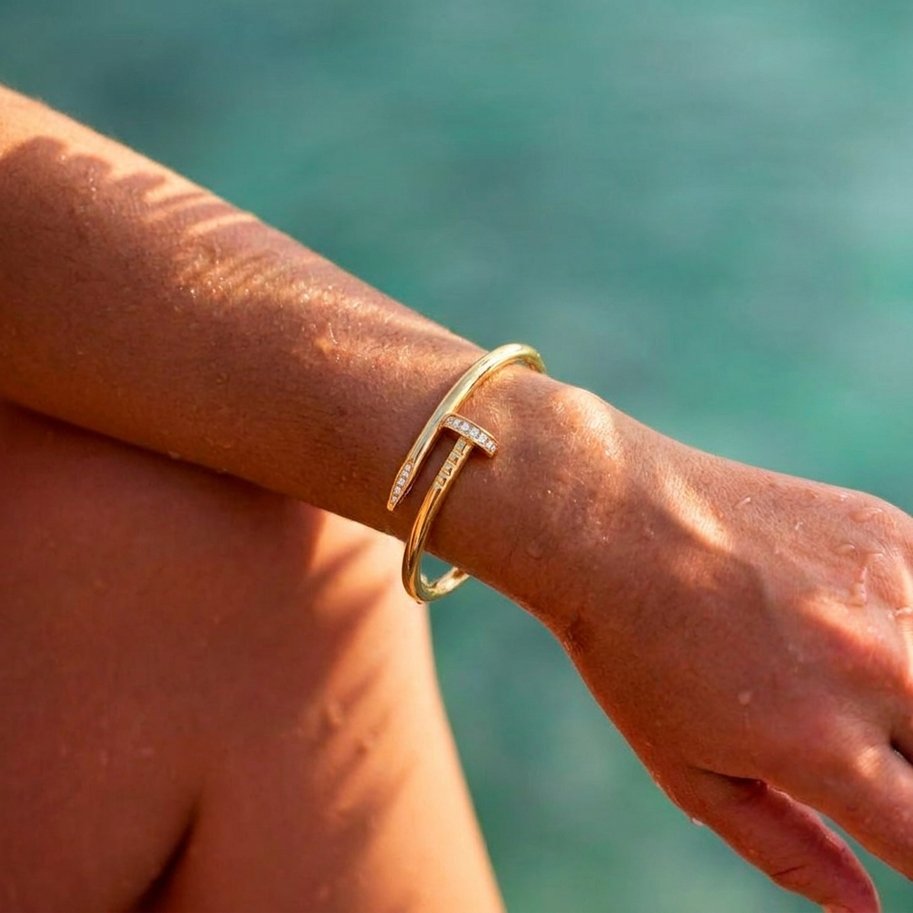 Bracelet Élégance Deluxe en Or 18K