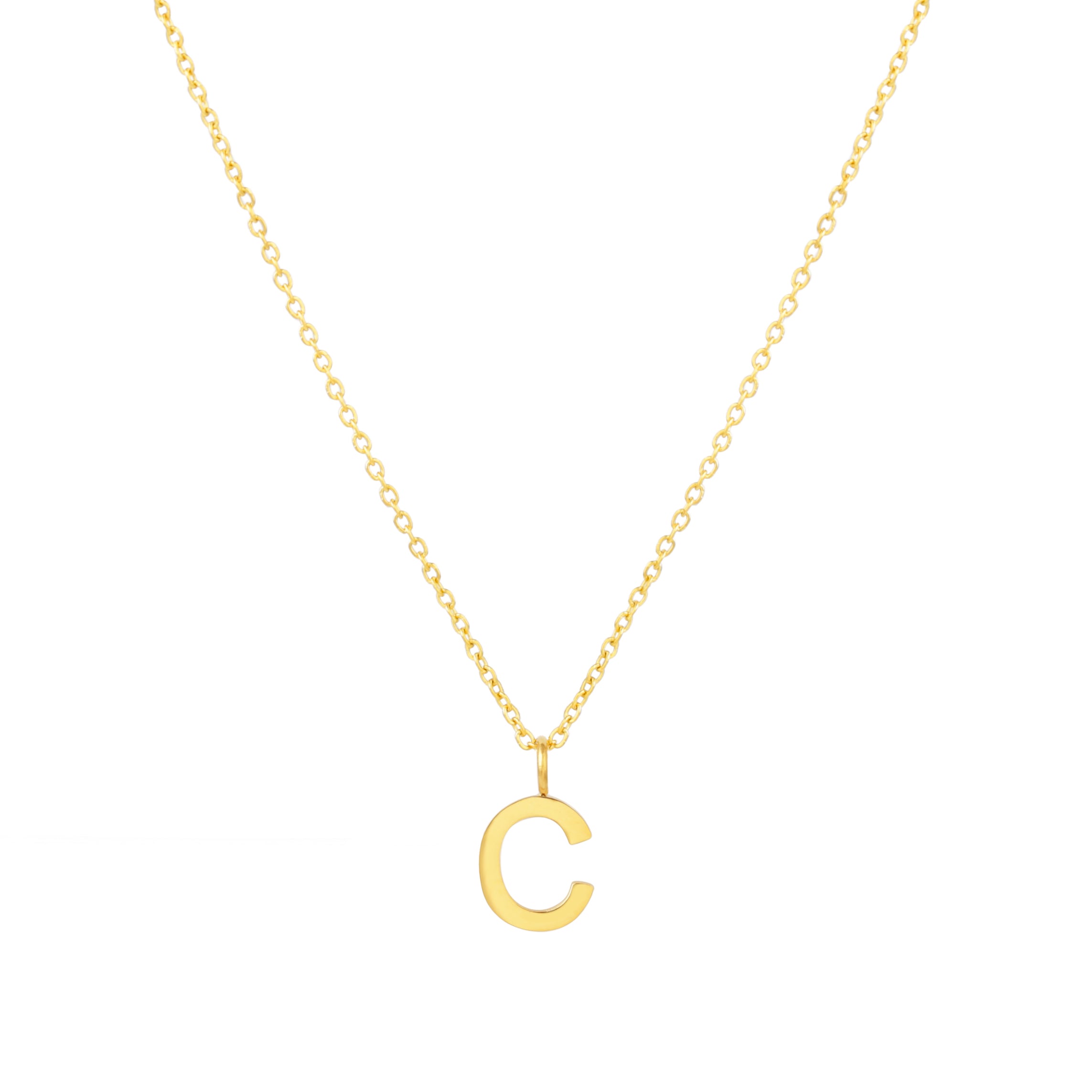 Collier avec initiales