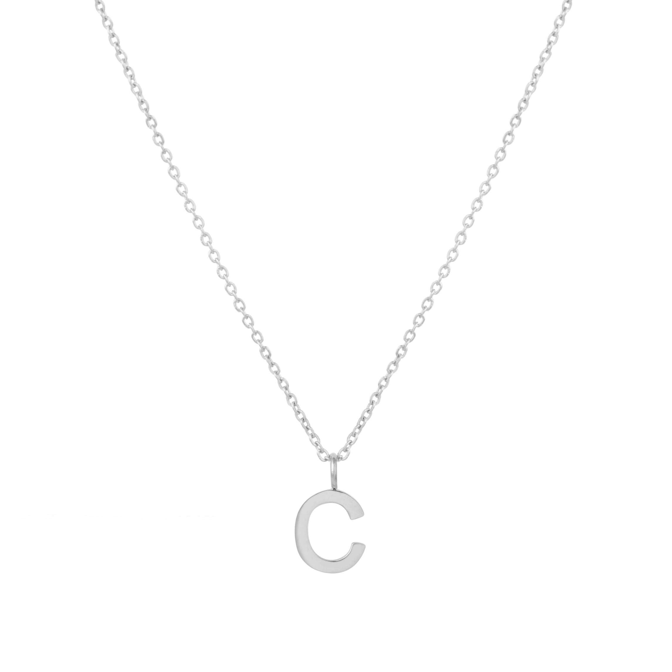 Collier avec initiales