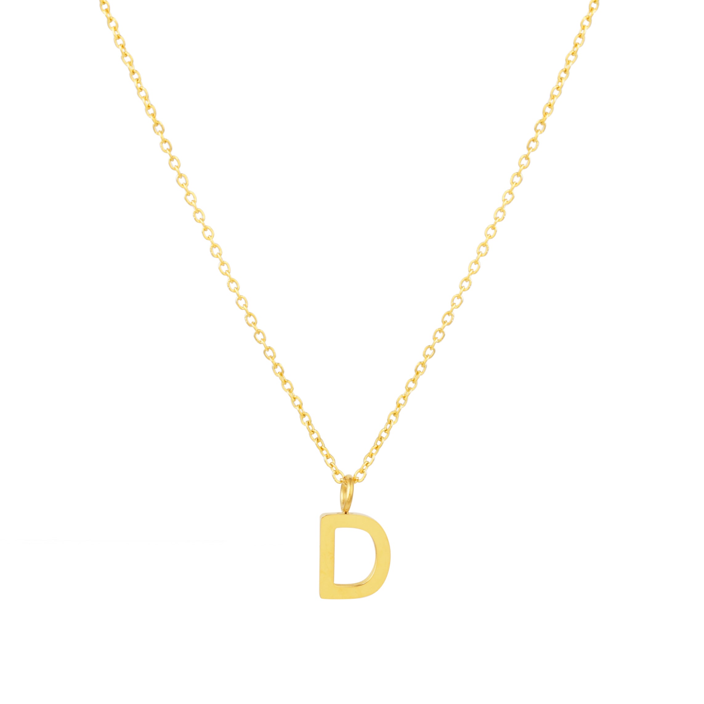 Collier avec initiales