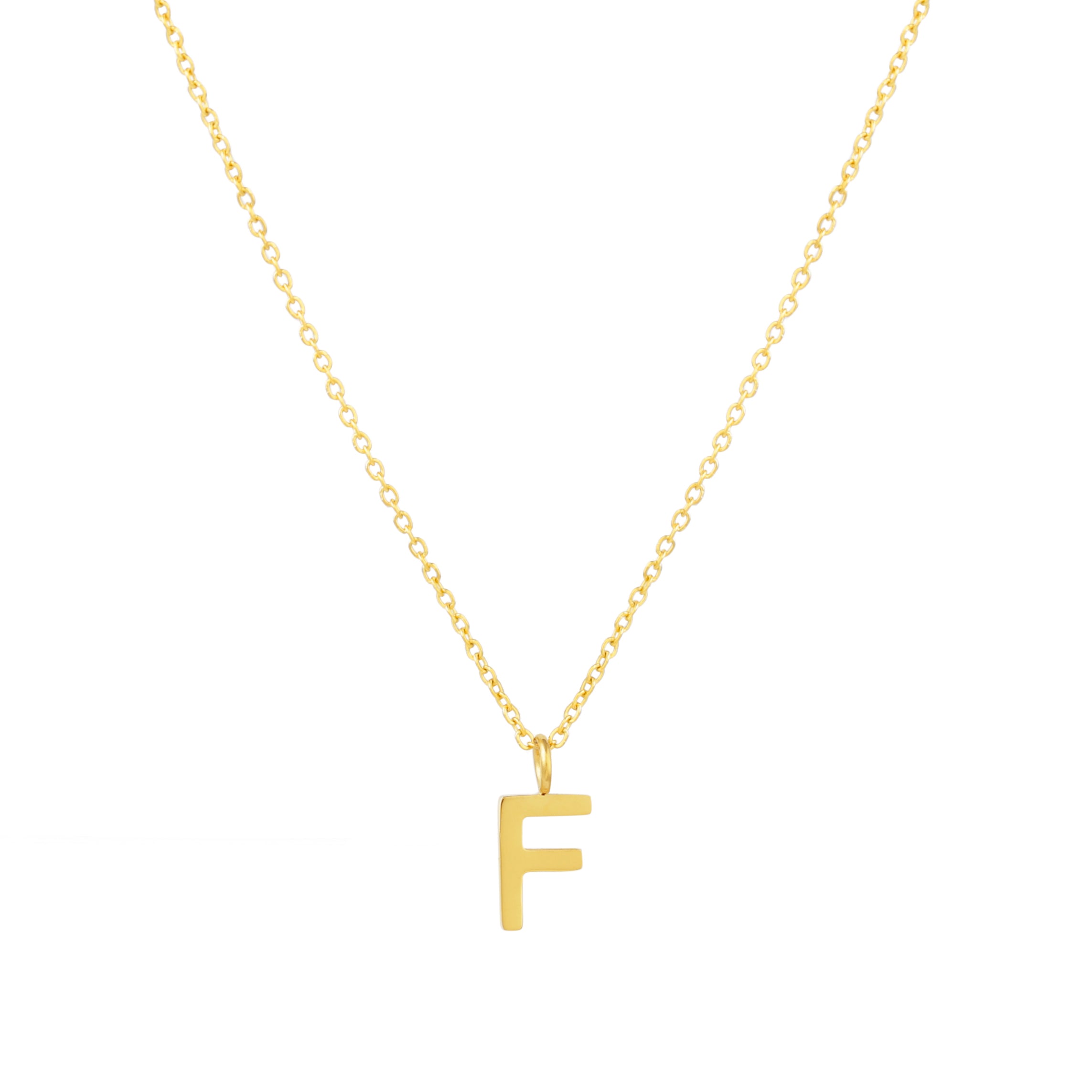 Collier avec initiales