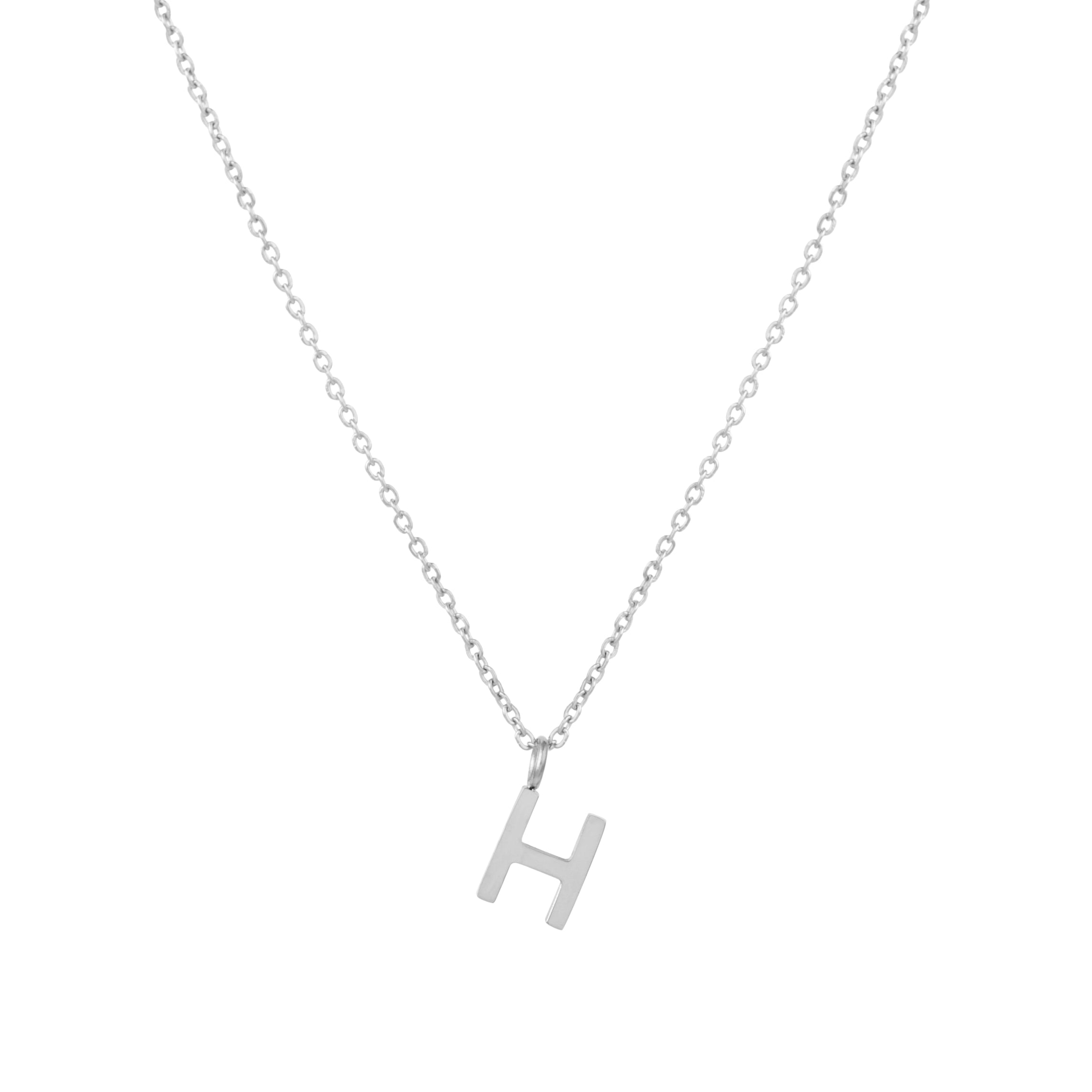 Collier avec initiales