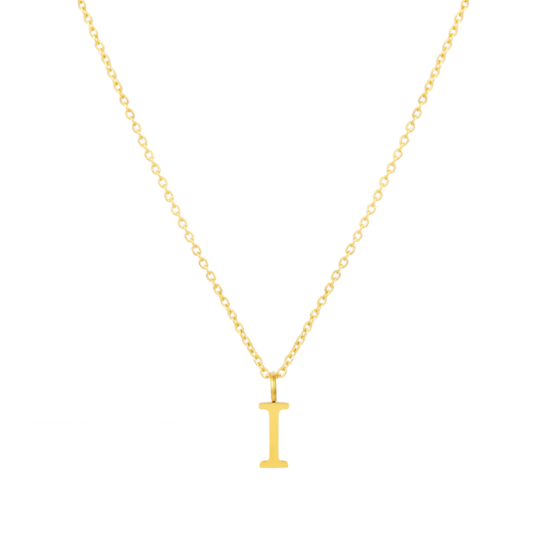 Collier avec initiales