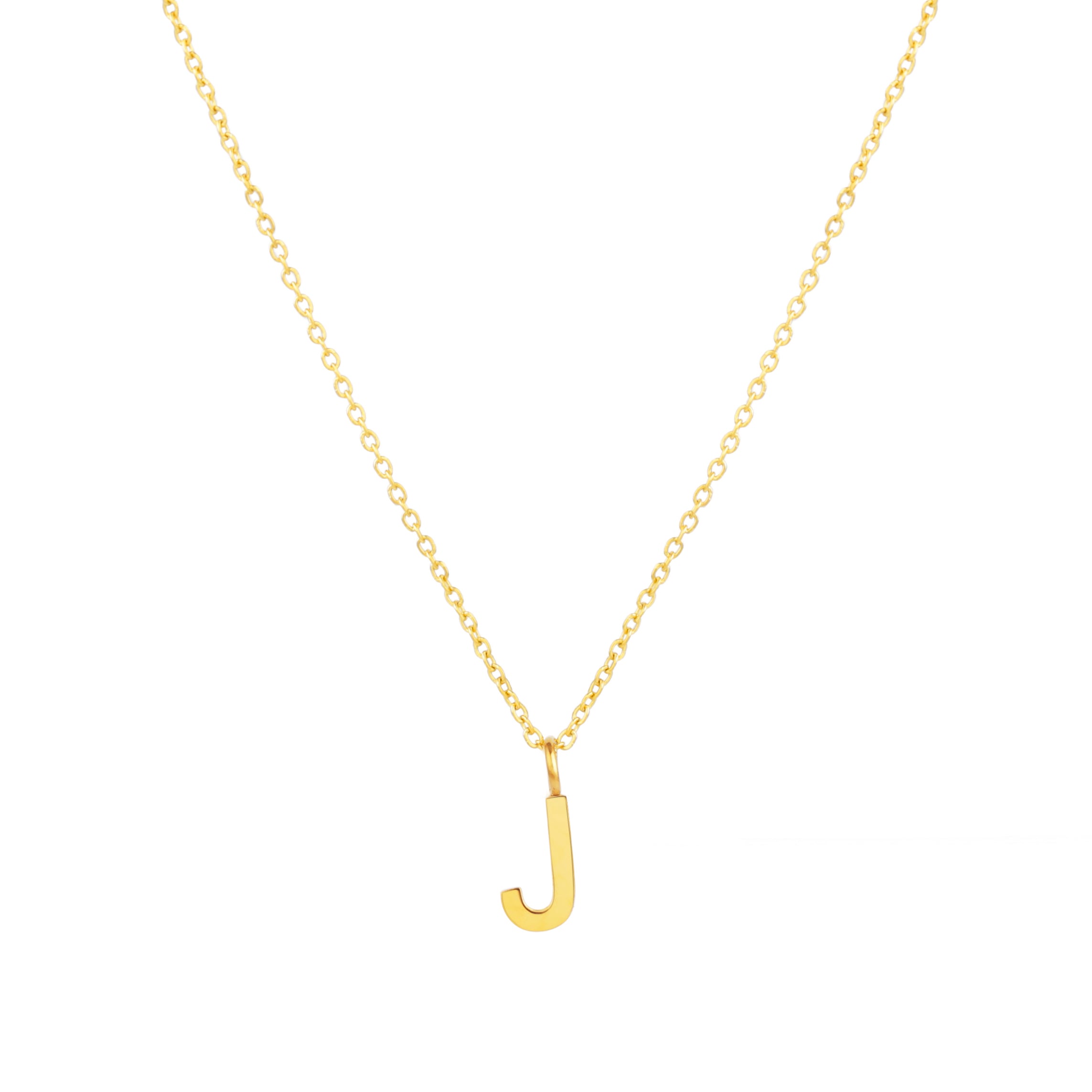 Collier avec initiales