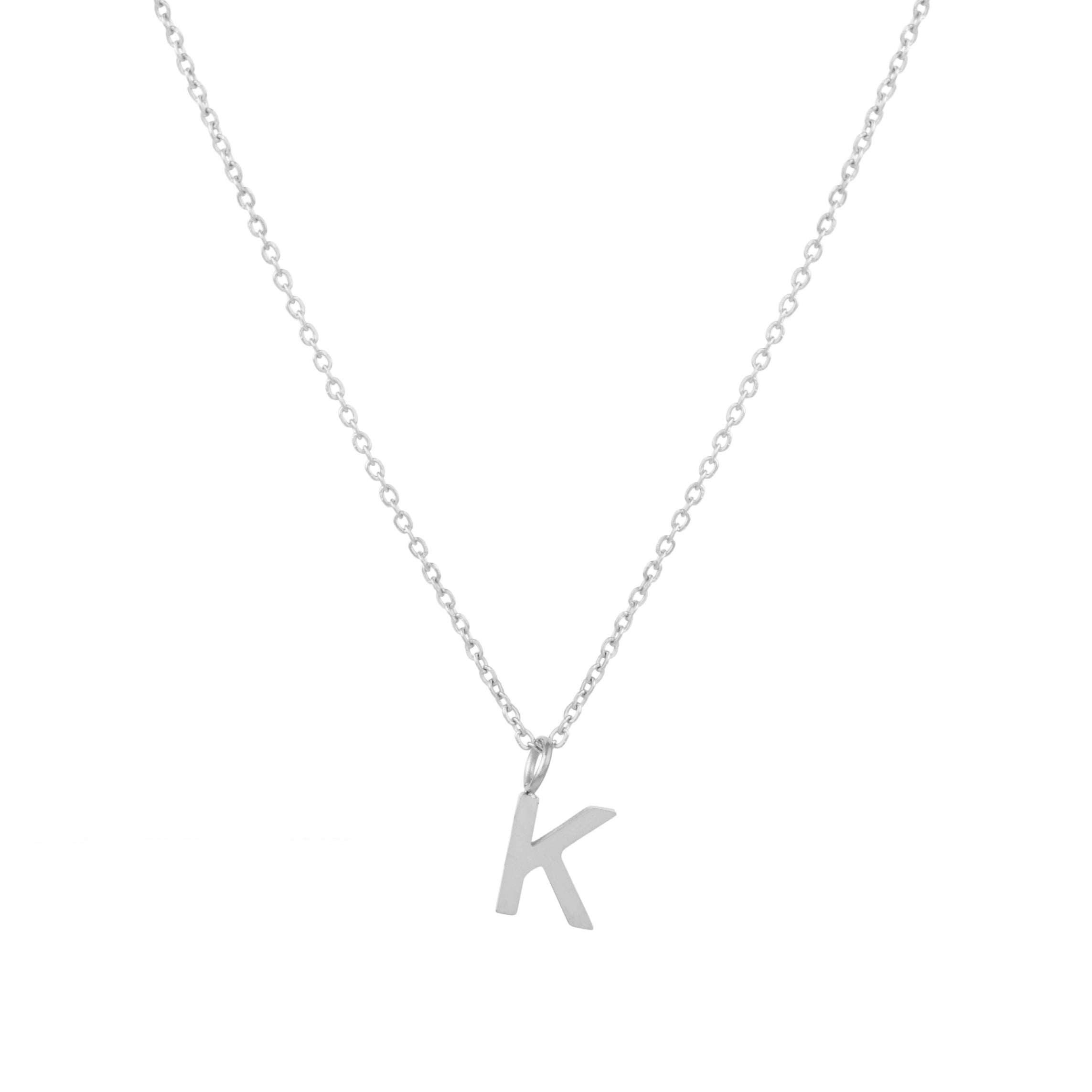 Collier avec initiales