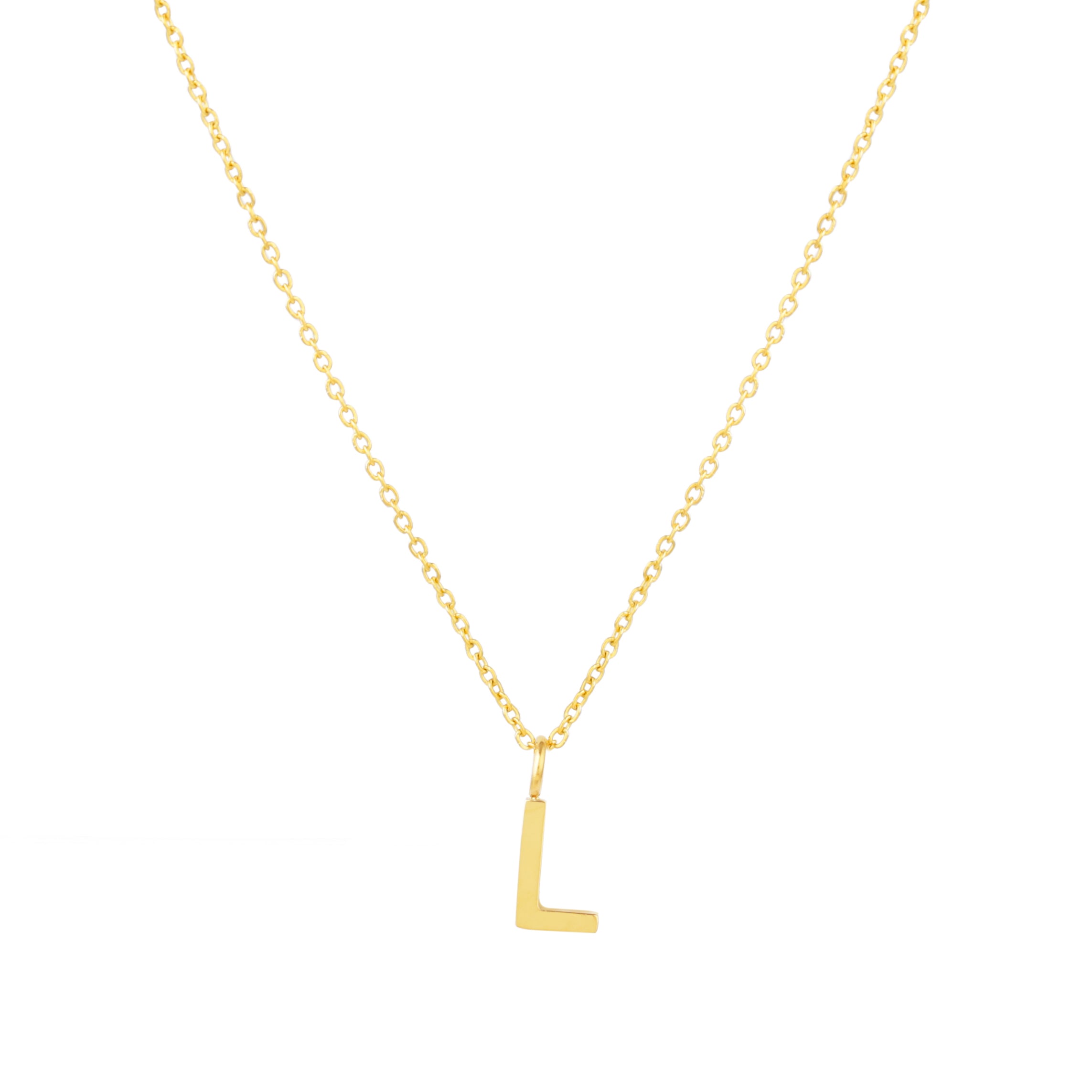 Collier avec initiales
