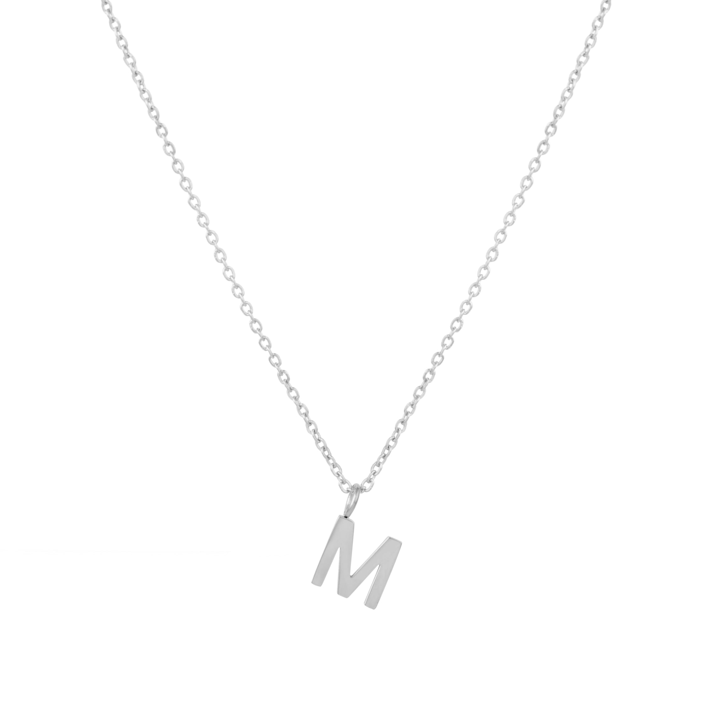 Collier avec initiales