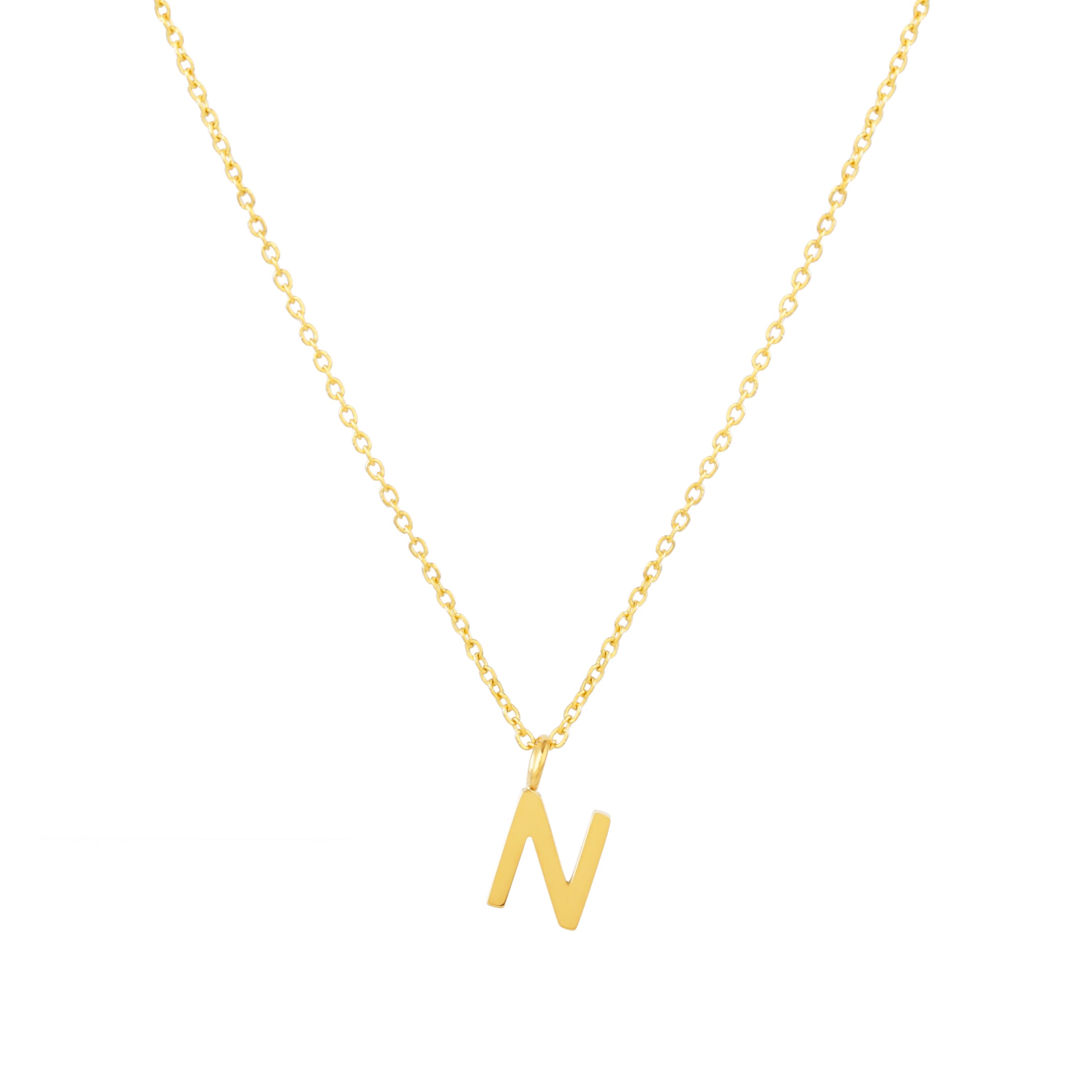Collier avec initiales