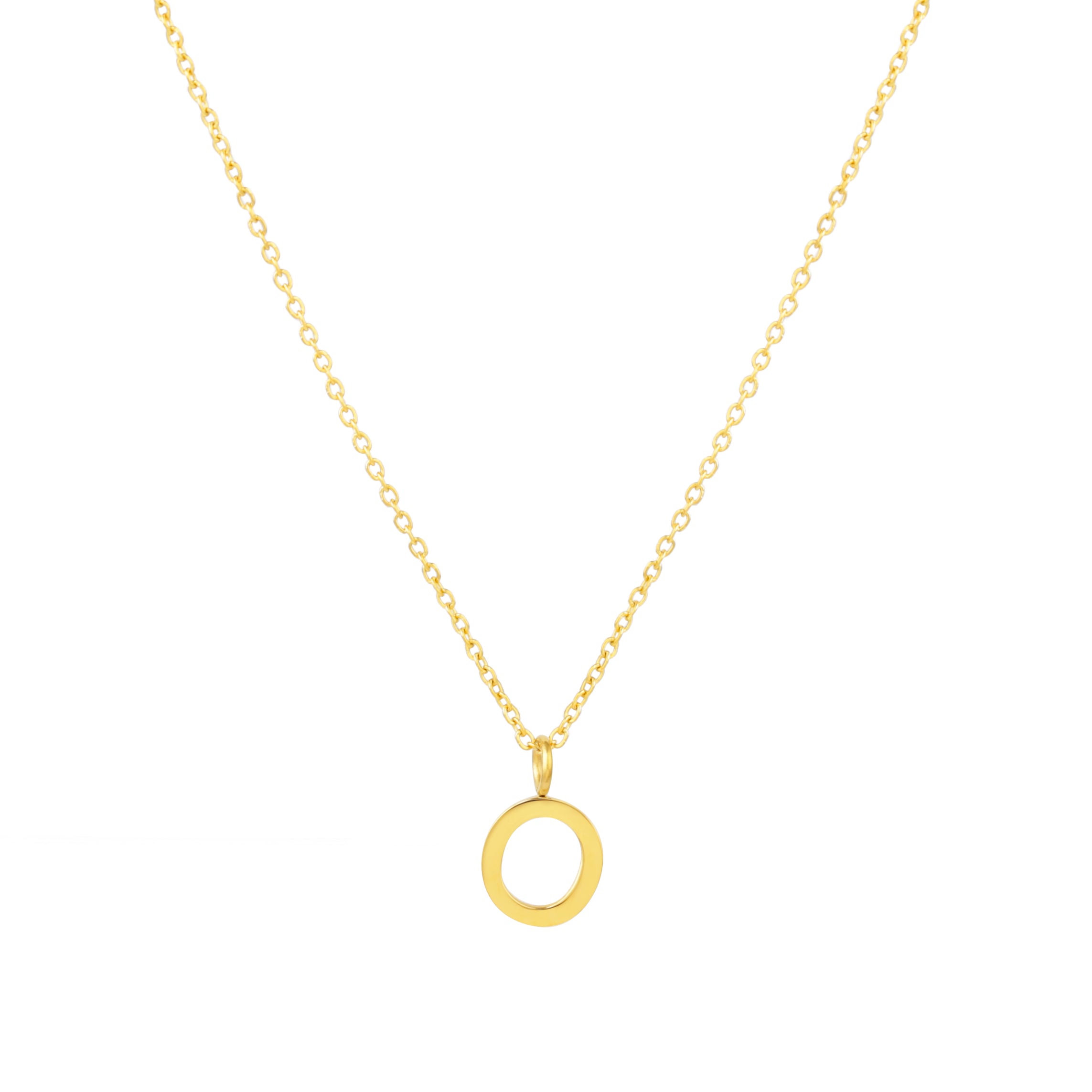 Collier avec initiales