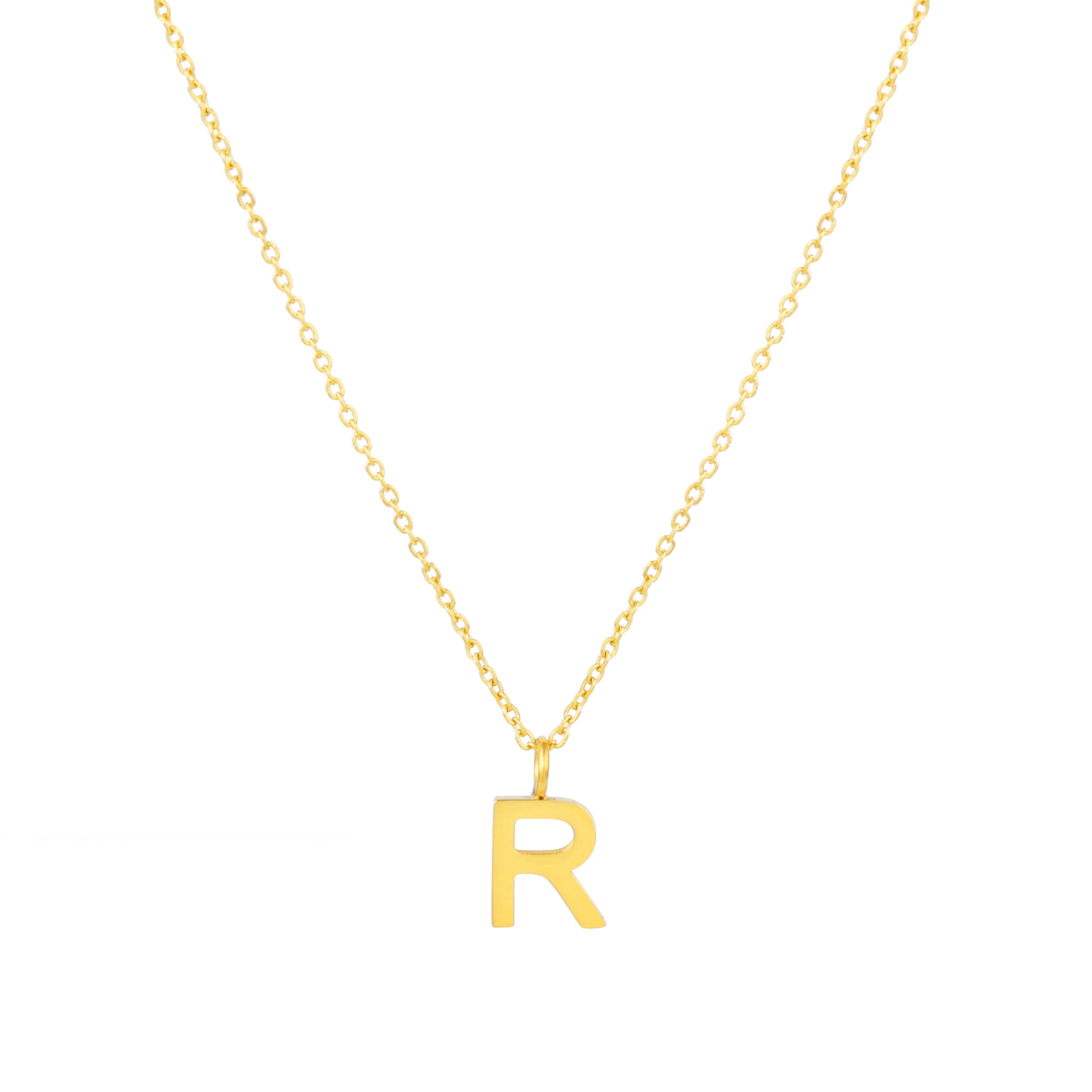 Collier avec initiales